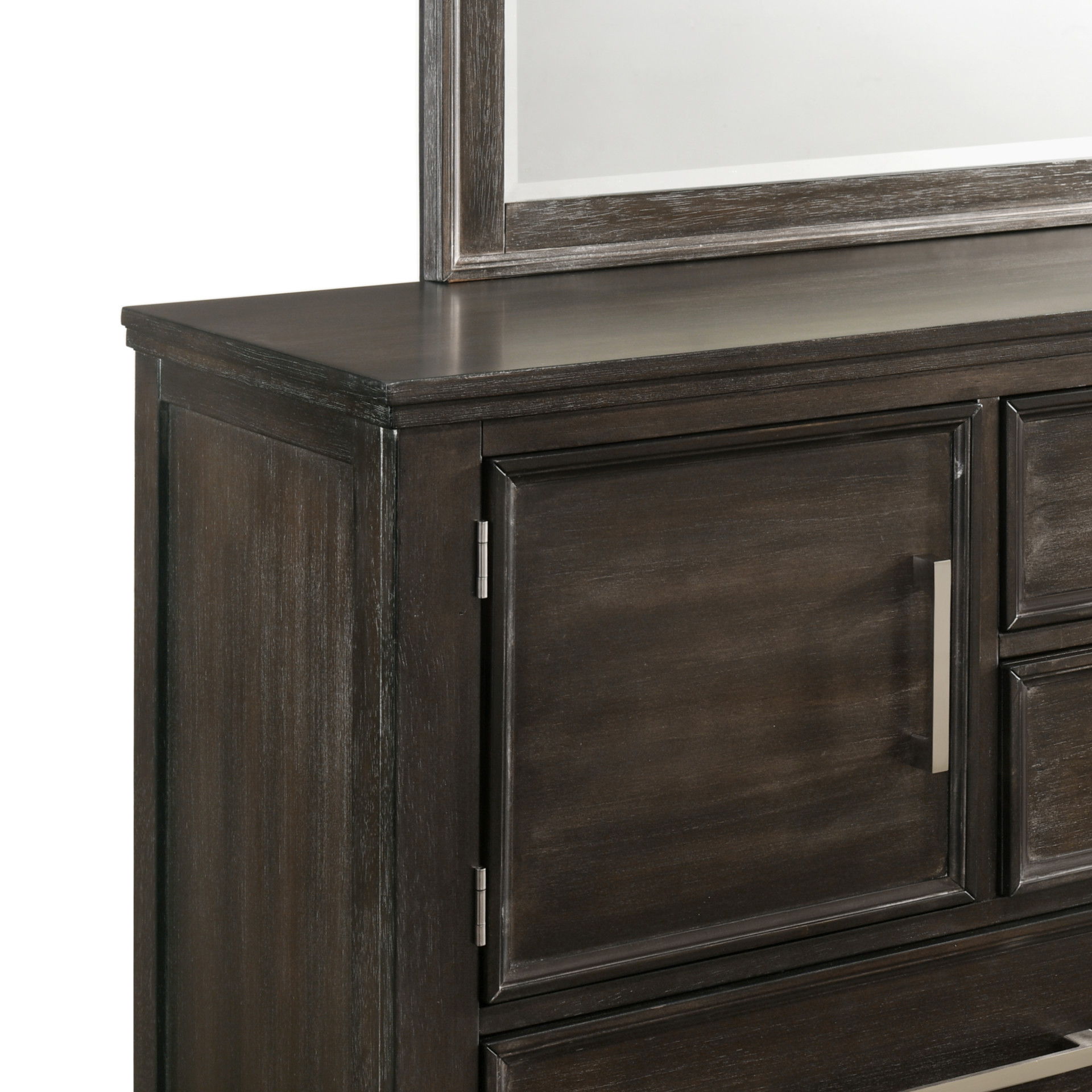 Andover - Mirror - Nutmeg, dark brown, view 5