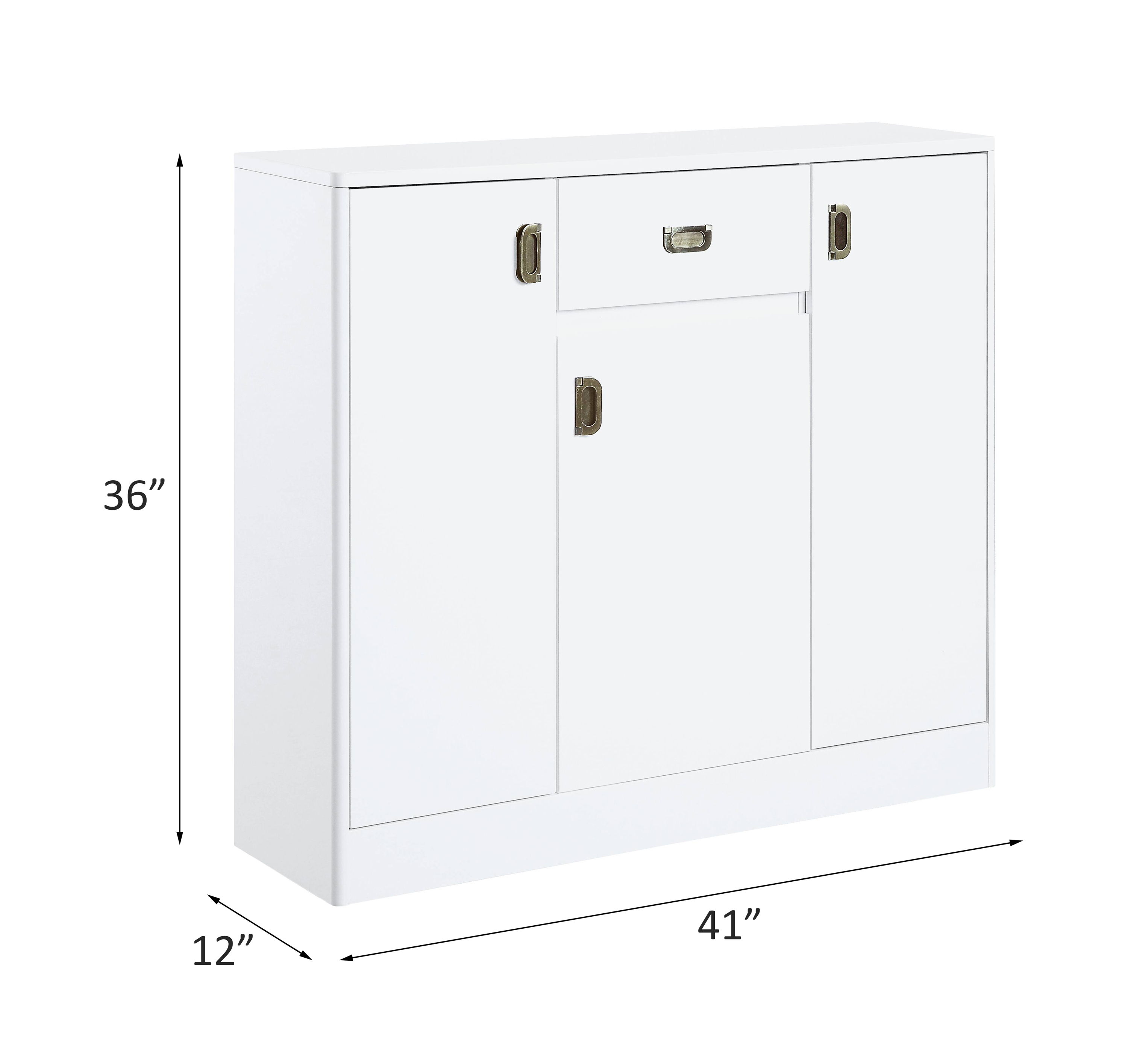 Pagan - Server - White High Gloss, white, view 3