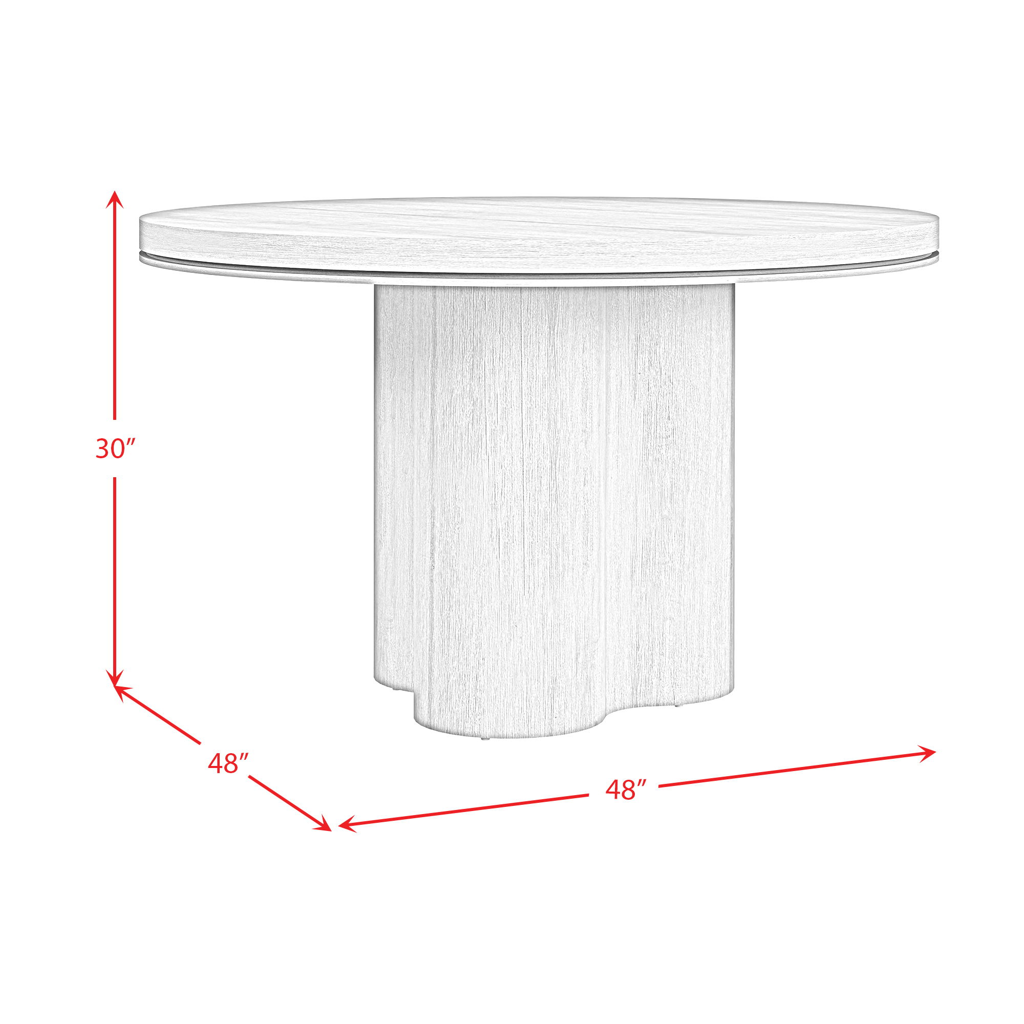 Rosalie - 5 Piece Standard Height Dining Set (Round Table And Four Chairs) - Natural
