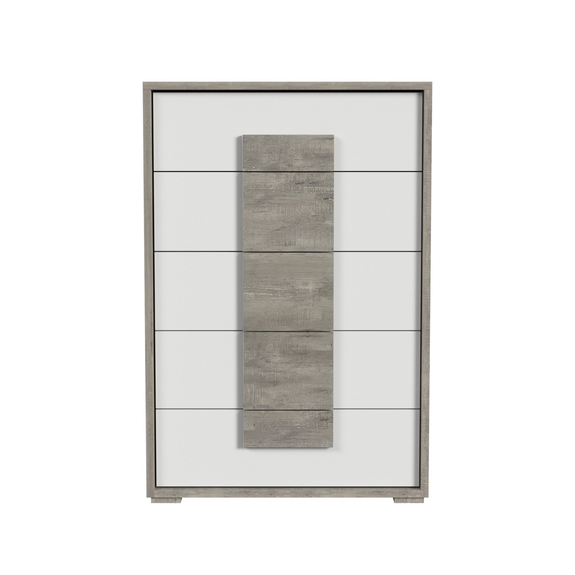 San Matteo - 5-Drawer Chest - Gray
