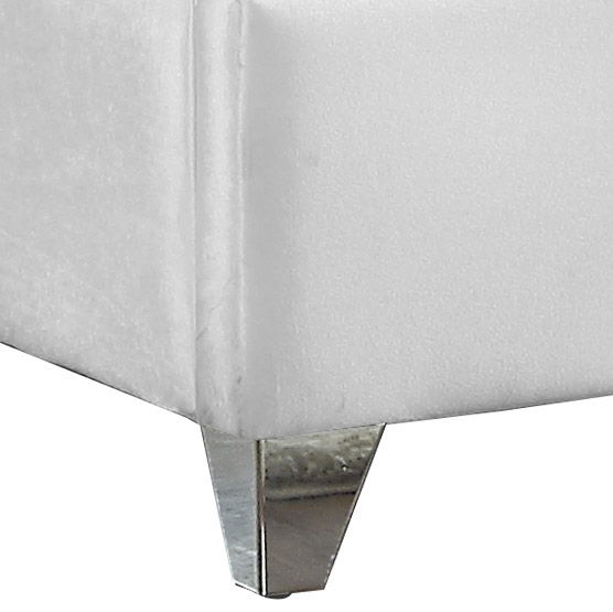 Zuma - King Bed - White