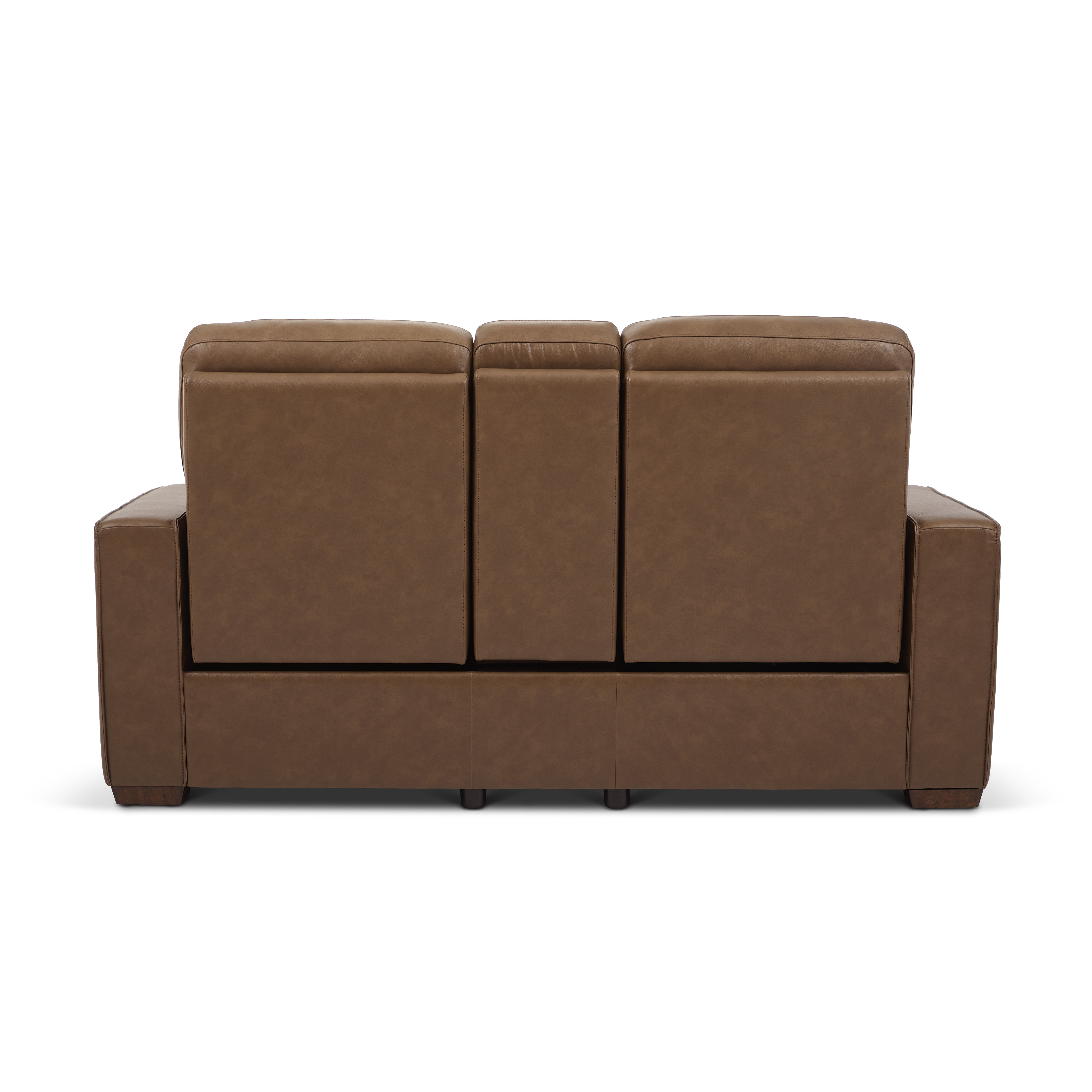 Dutch - Power Reclining Loveseat With Console, Power Headrest & Lumbar - Brown, dark brown, view 5