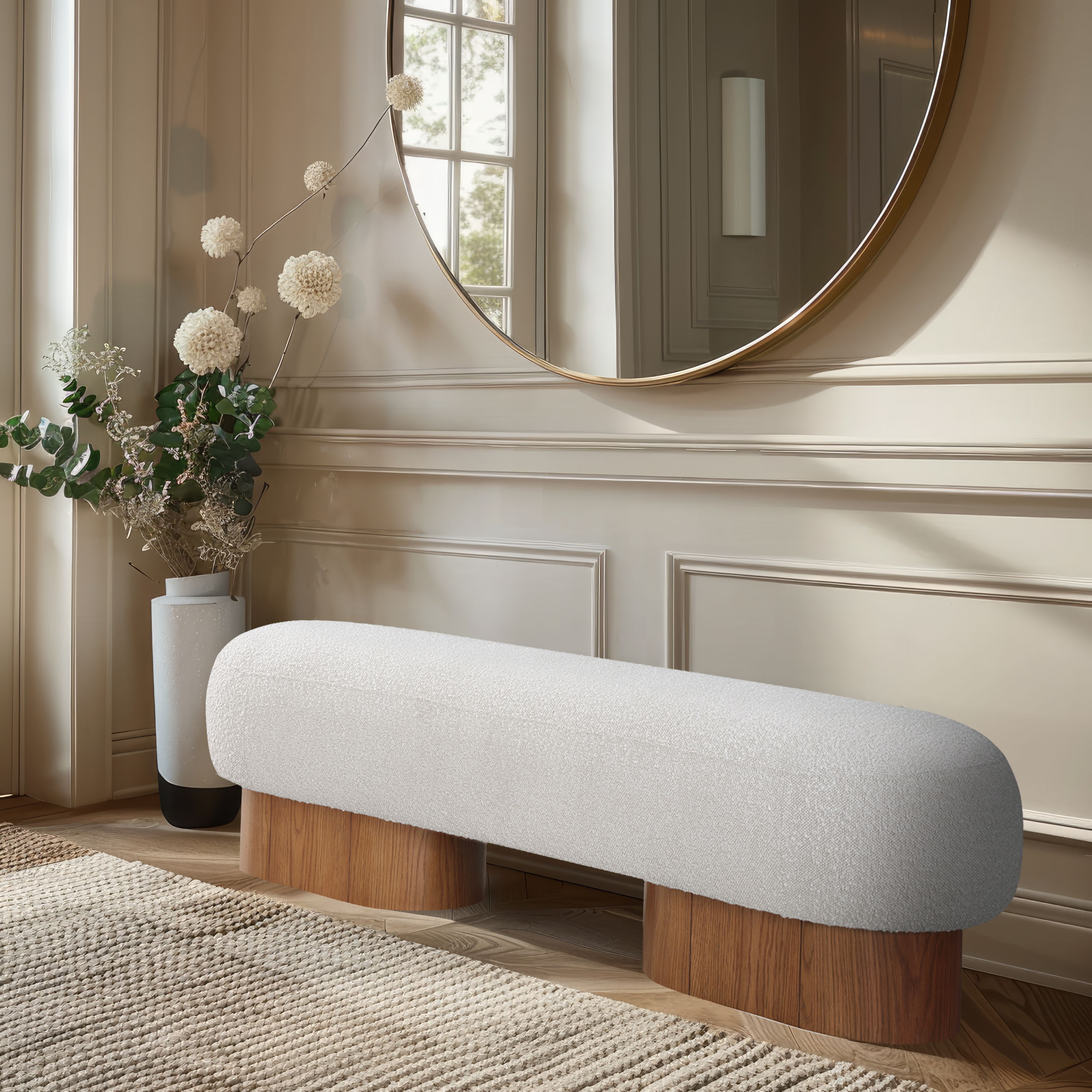 Robertson - Bench - Cream