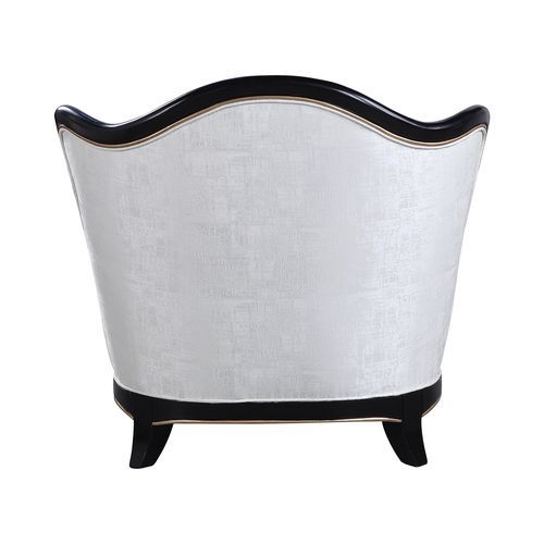 Nurmive - Chair With 2 Pillows - Beige Fabric, white, view 3