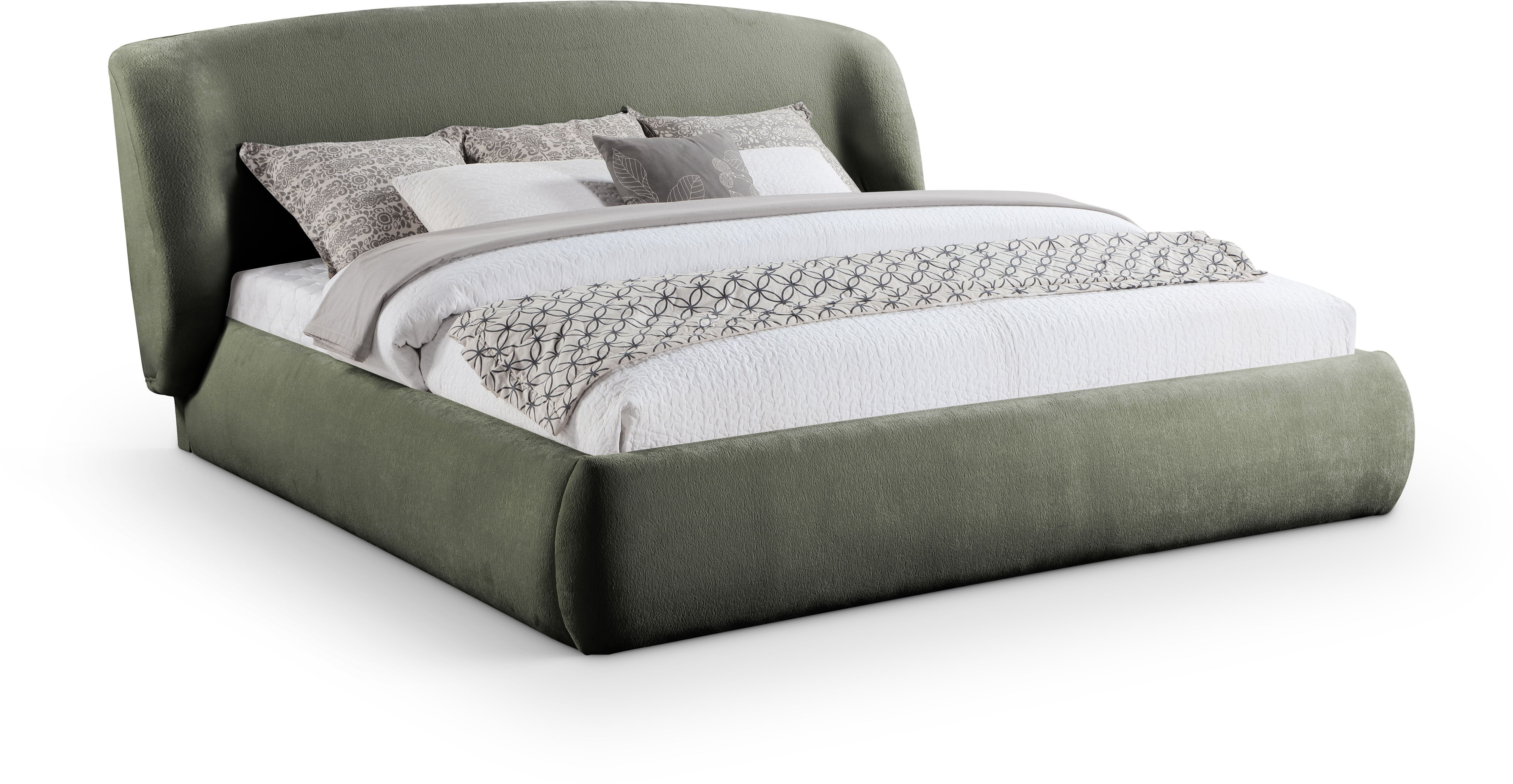 Sandro - King Bed - Green