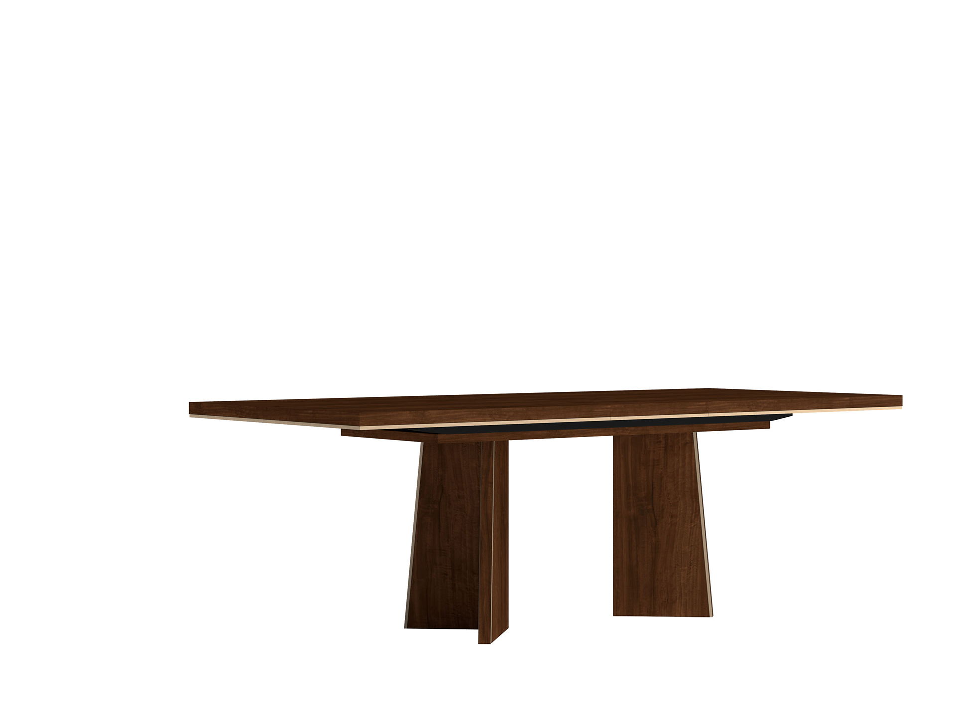 Eva - Dining Table Extension - Brown Walnut