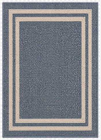 Laddsworth – Indoor/Outdoor 5′ x 7′ Rug – Blue / Ivory