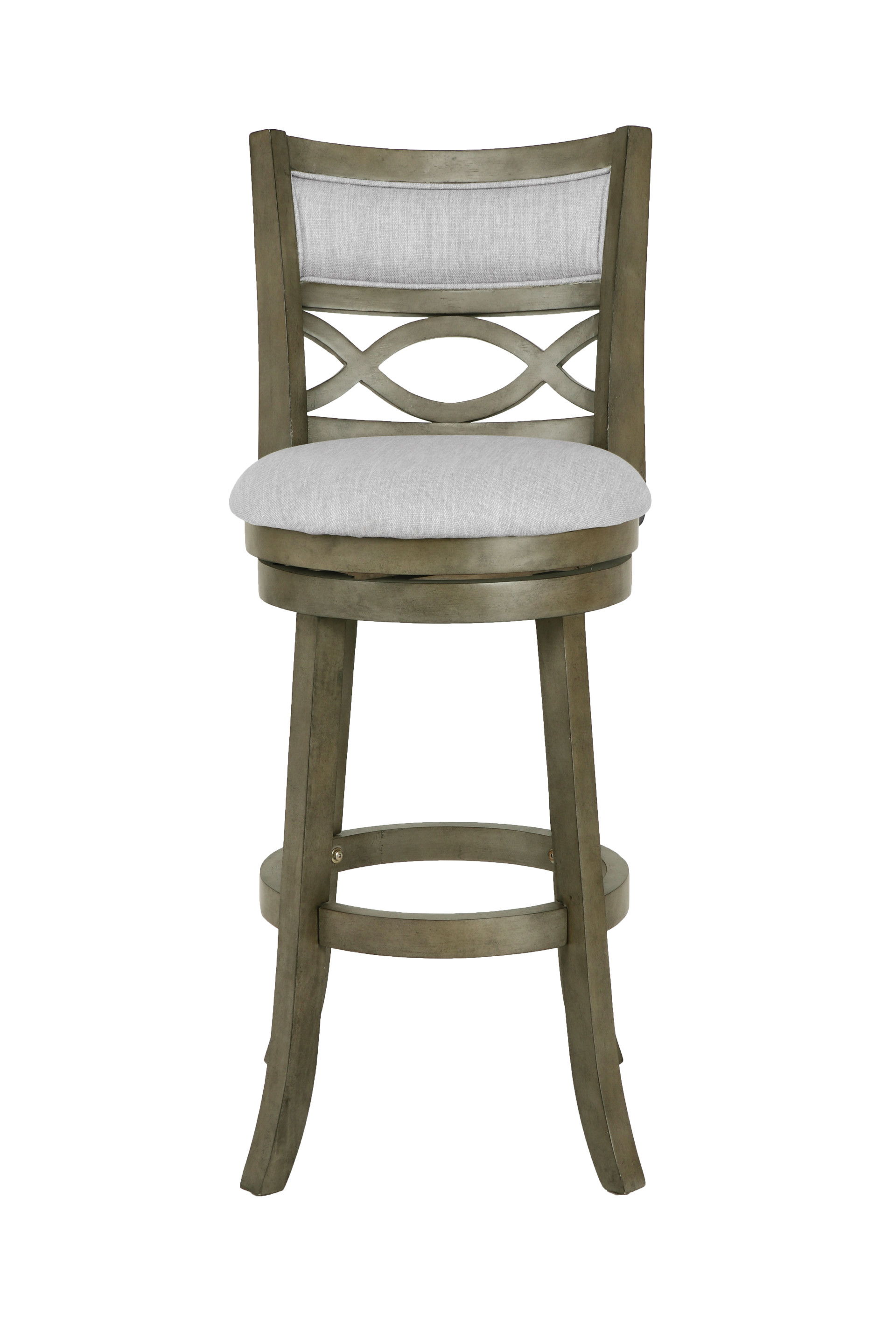 Manchester - Bar Stool - Antique Gray - Fabric