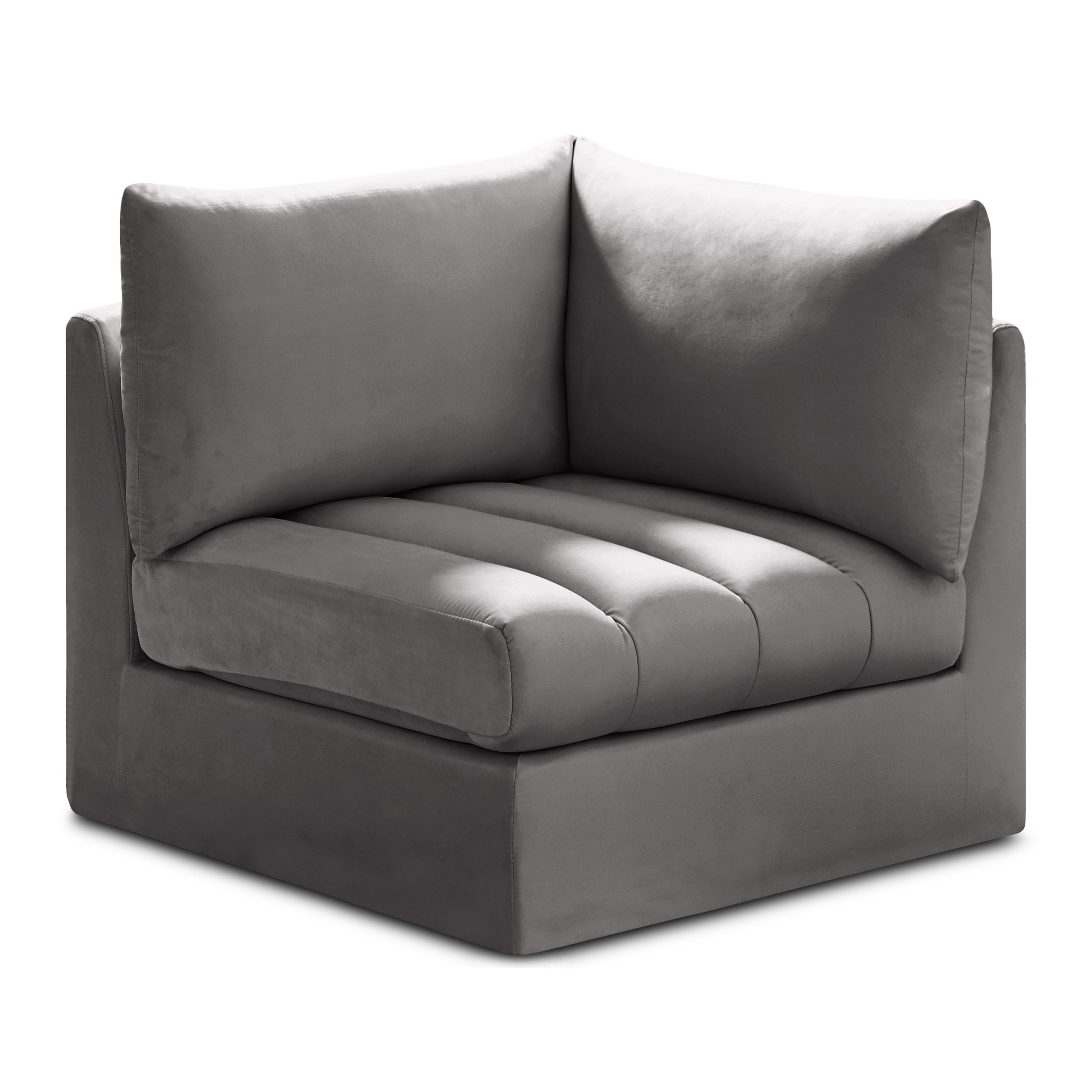 Jacob - Corner Chair - Gray