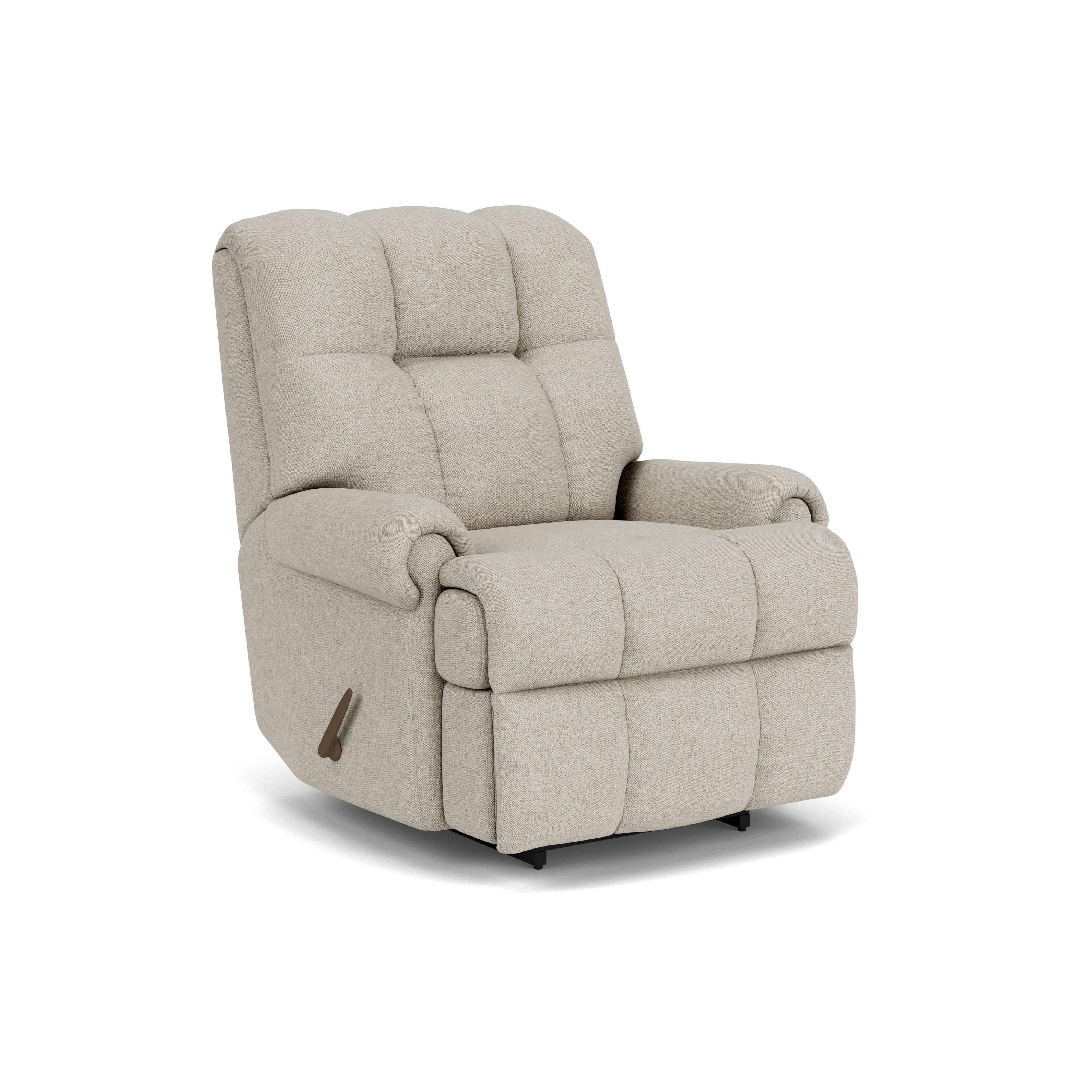 Hercules - Traditional Fabric Recliner, blue, view 2