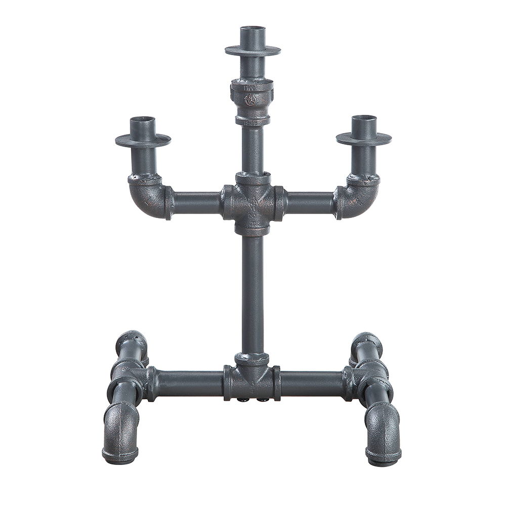 Brantley - Candle Holder - Sandy Gray, dark gray, view 4