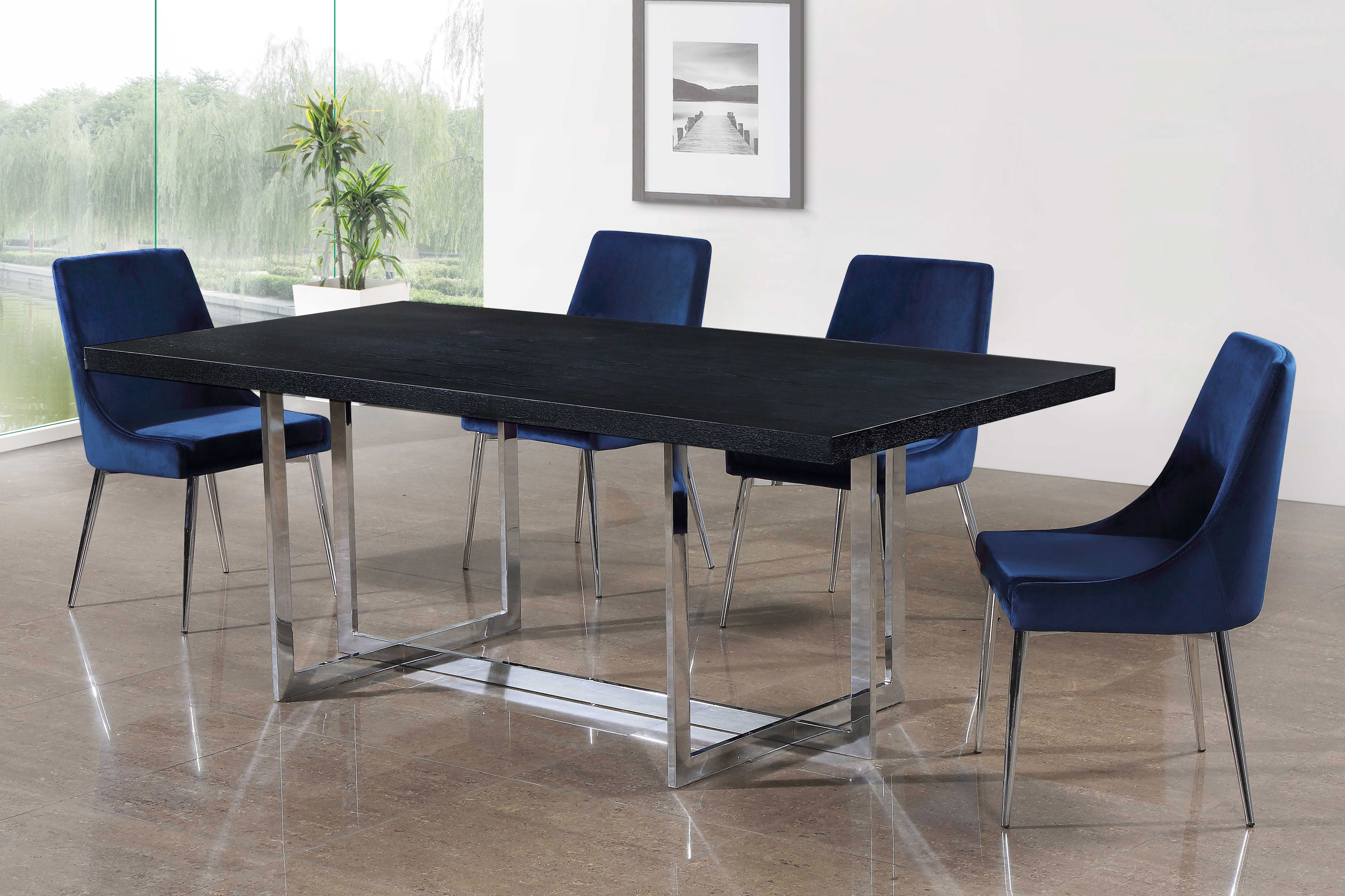 Karina - Dining Chair (Set of 2) - Navy