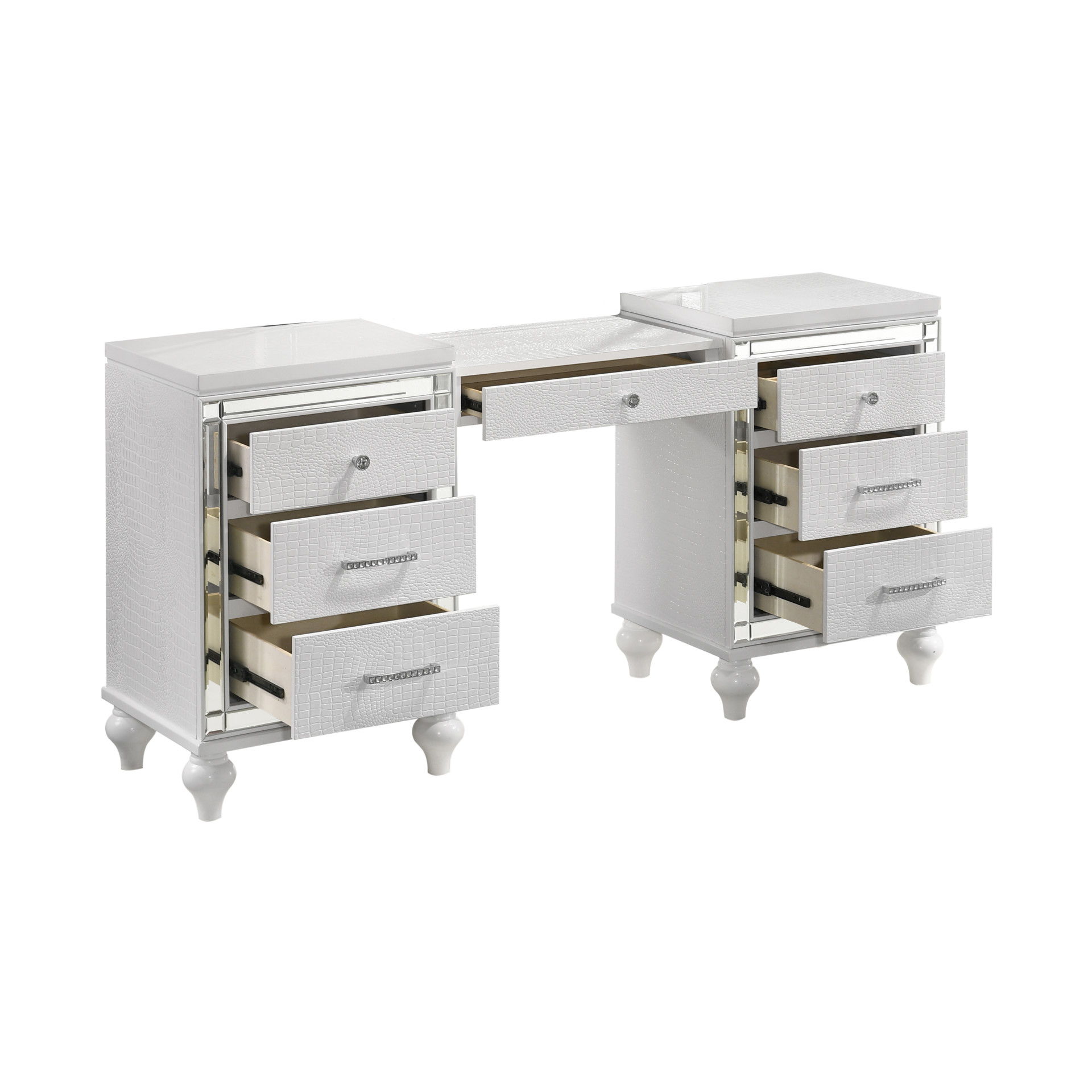 Valentino - Vanity Table - White, white, view 4