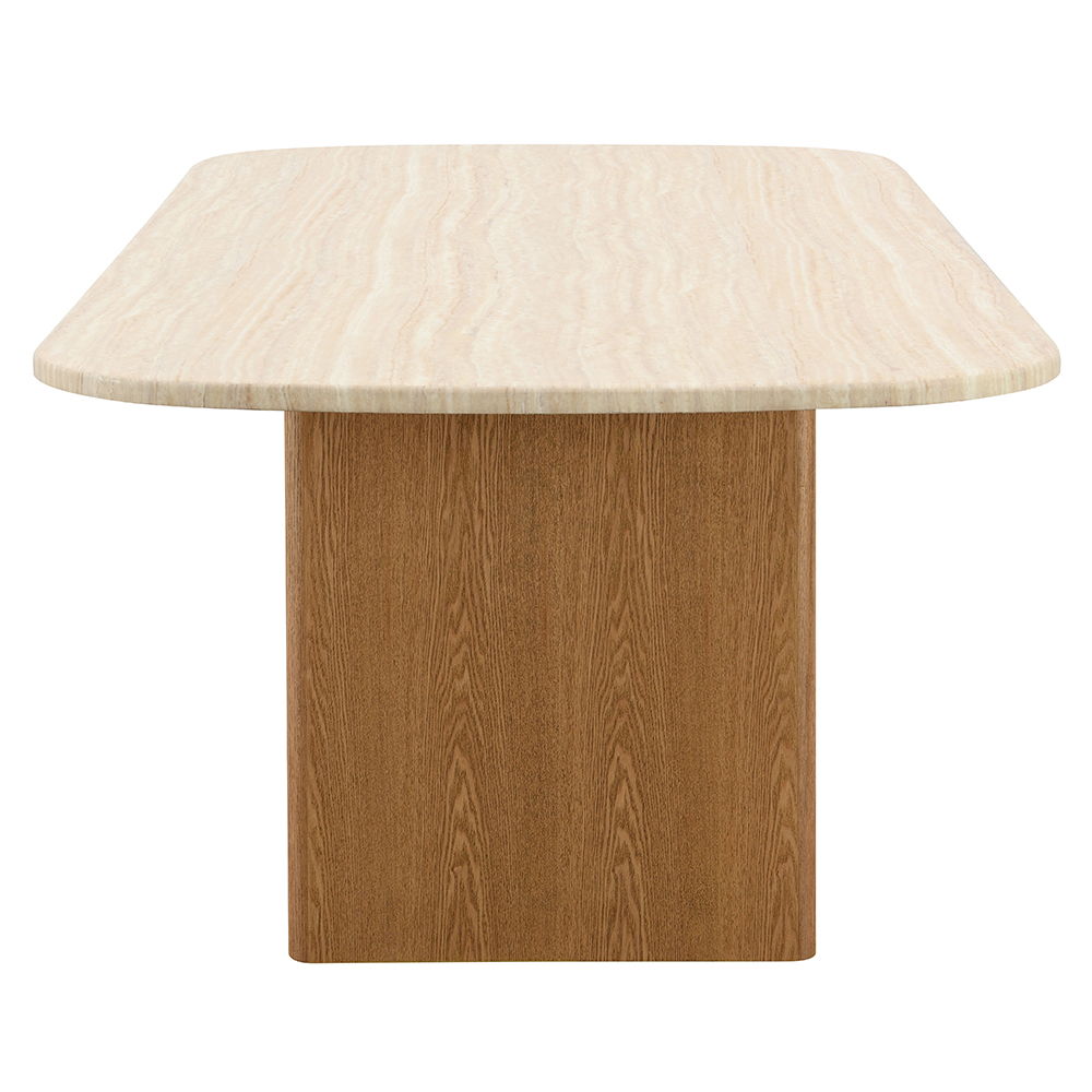 Lidi - Dining Table - Brown / Natural, light brown, view 4