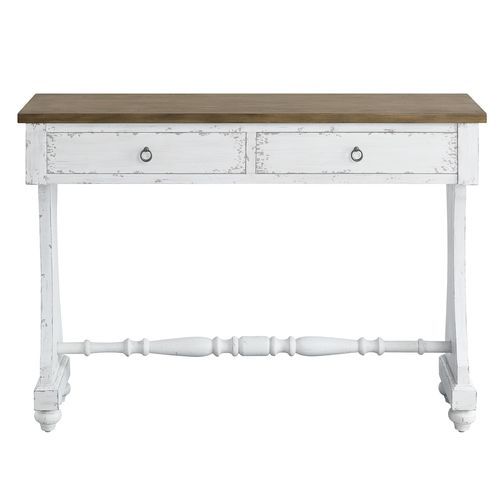 Carminda - Console Table - Antique White, white, view 6