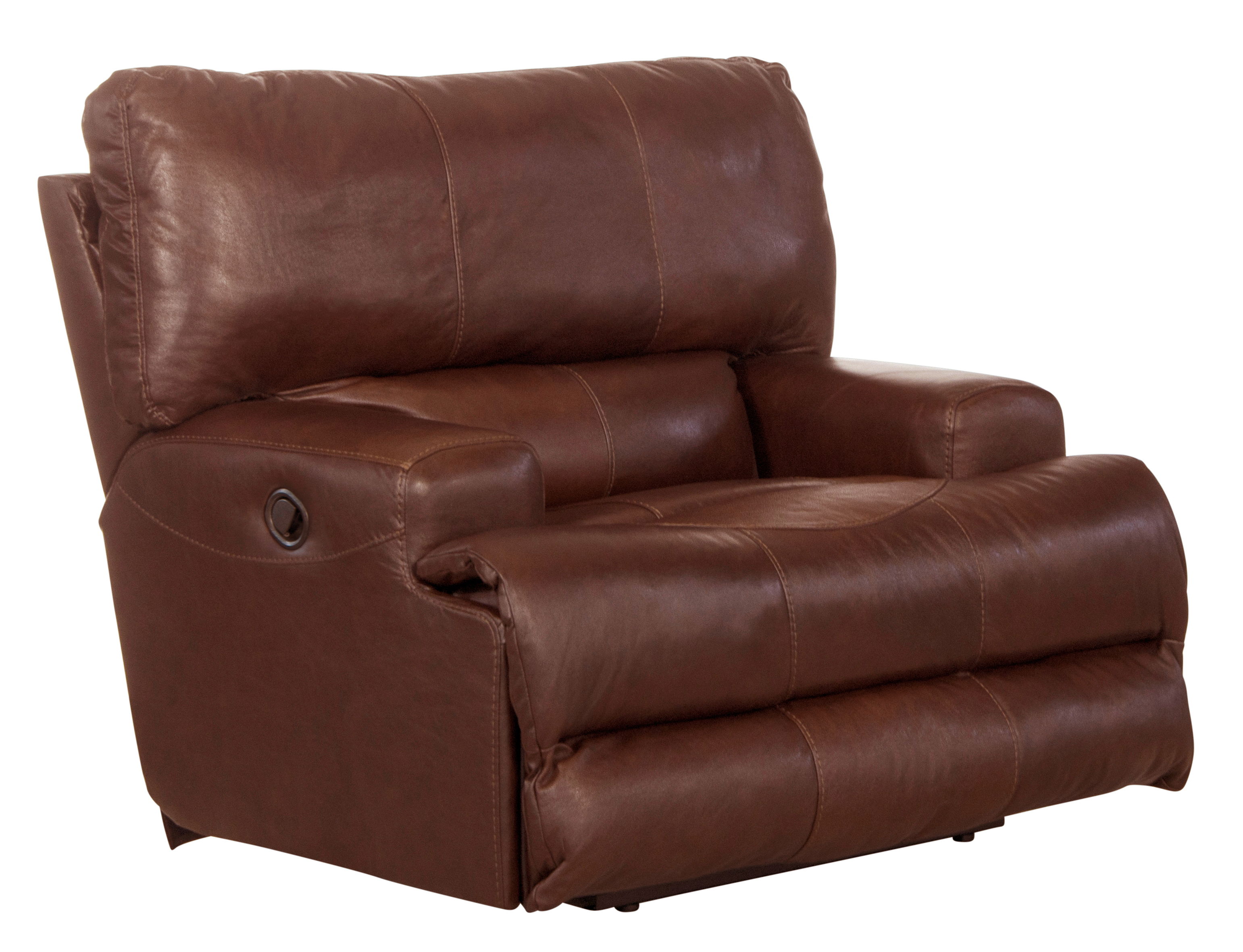 Wembley - Italian Leather Match Lay Flat Recliner - Walnut