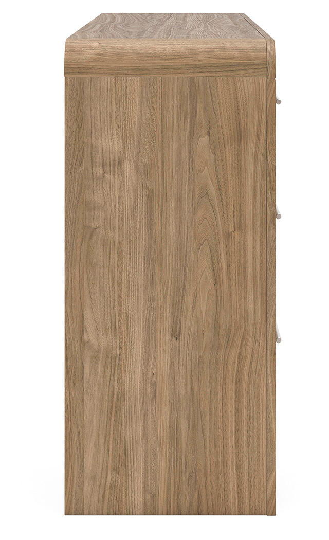 Ashley Furniture Gramburg - Six Drawer Dresser - Warm Natural Brown - Image 8