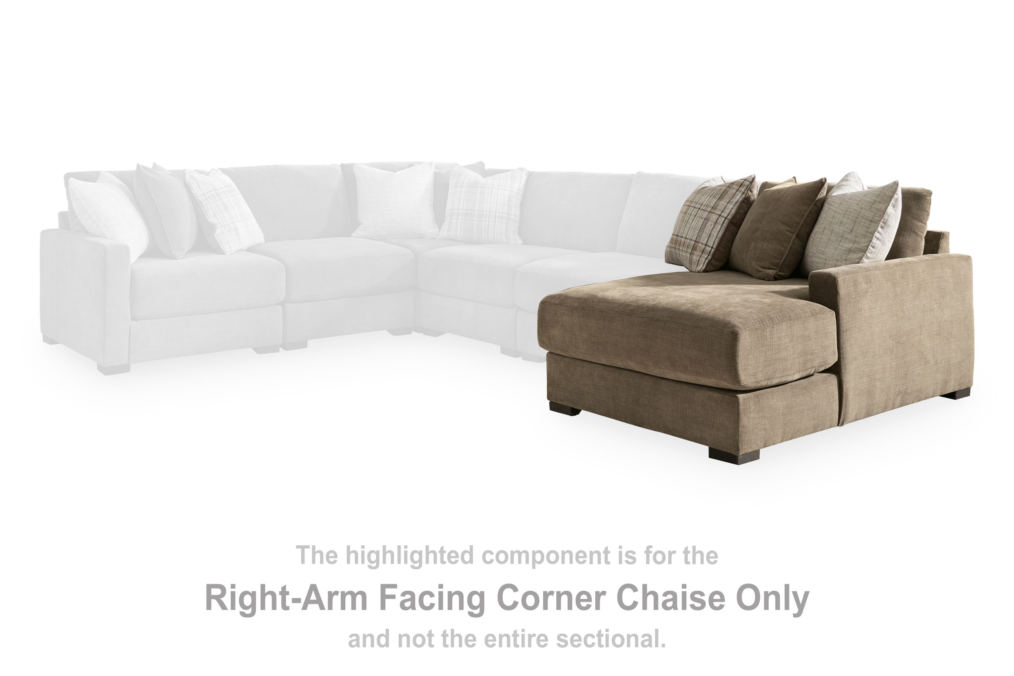 Camellia-Court - RAF Corner Chaise - Coffee