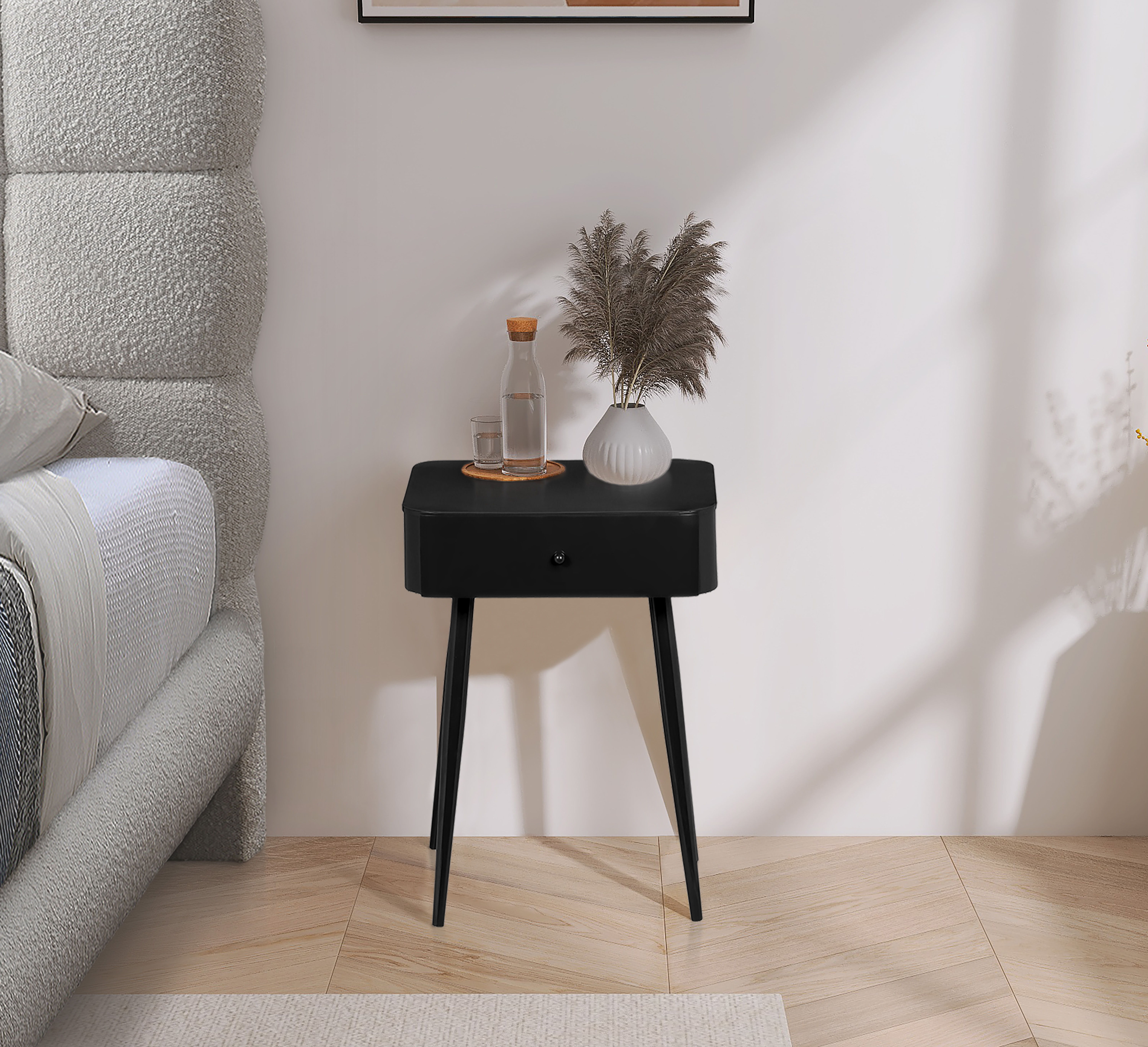 Rylan - Night Stand - Matte Black