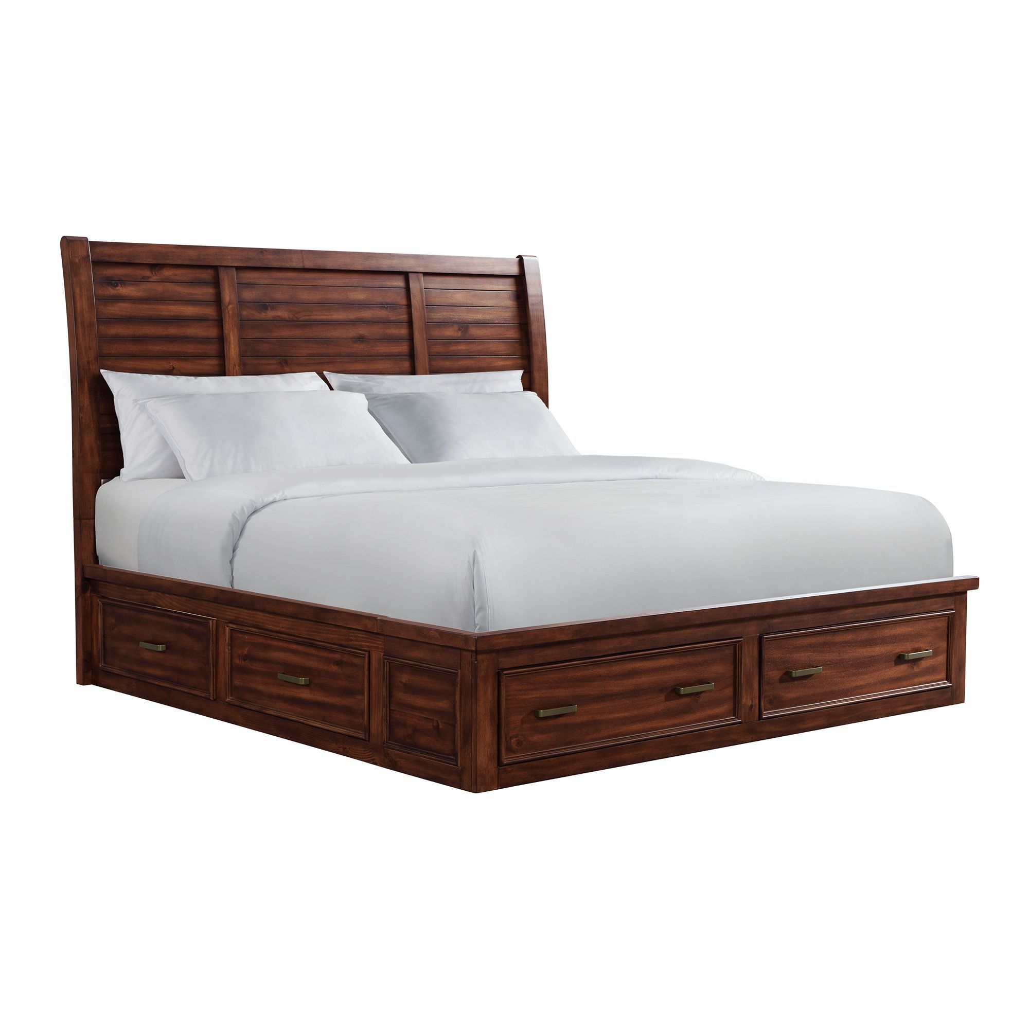 King Storage Bed