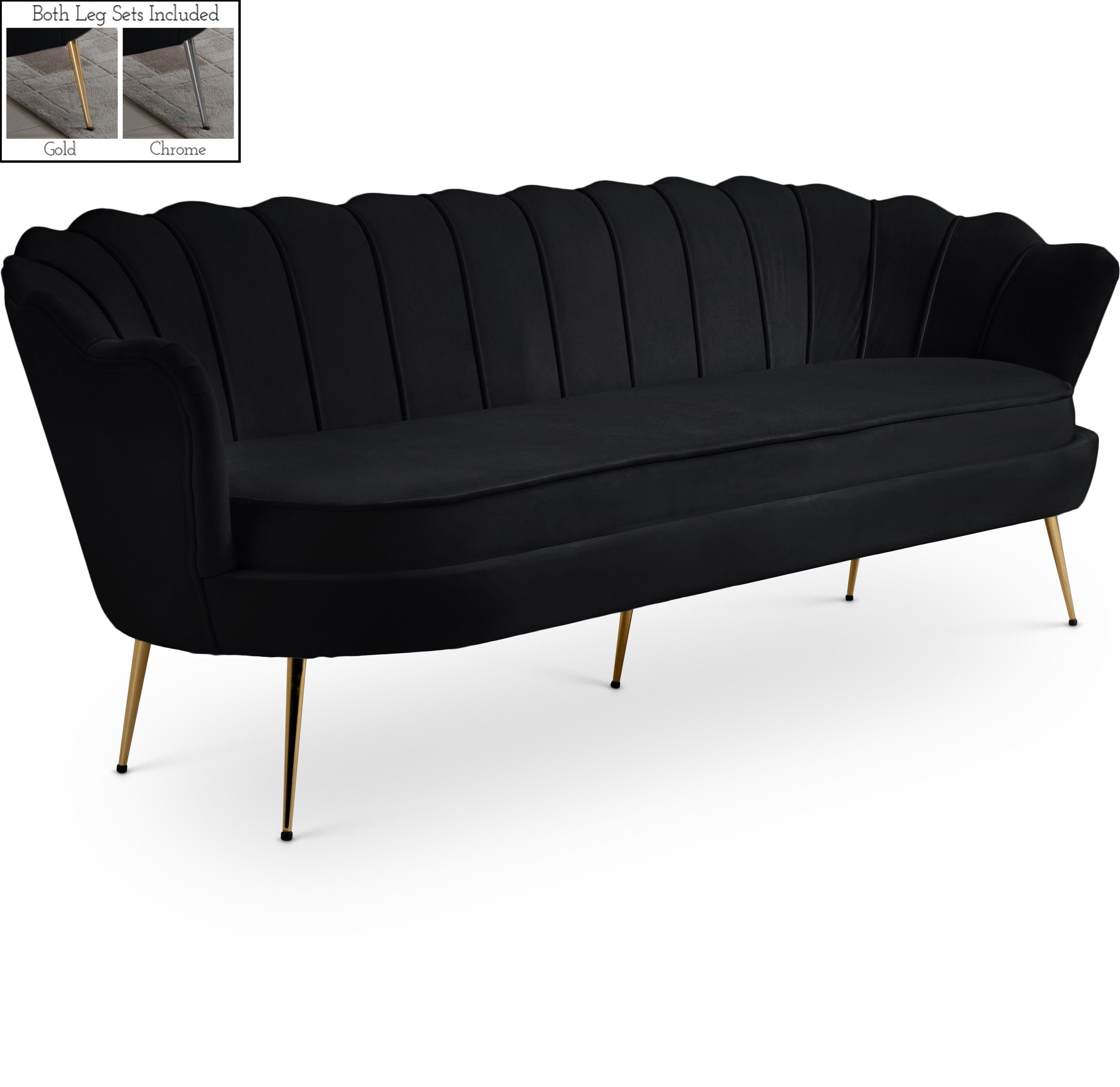 Gardenia - Sofa - Black