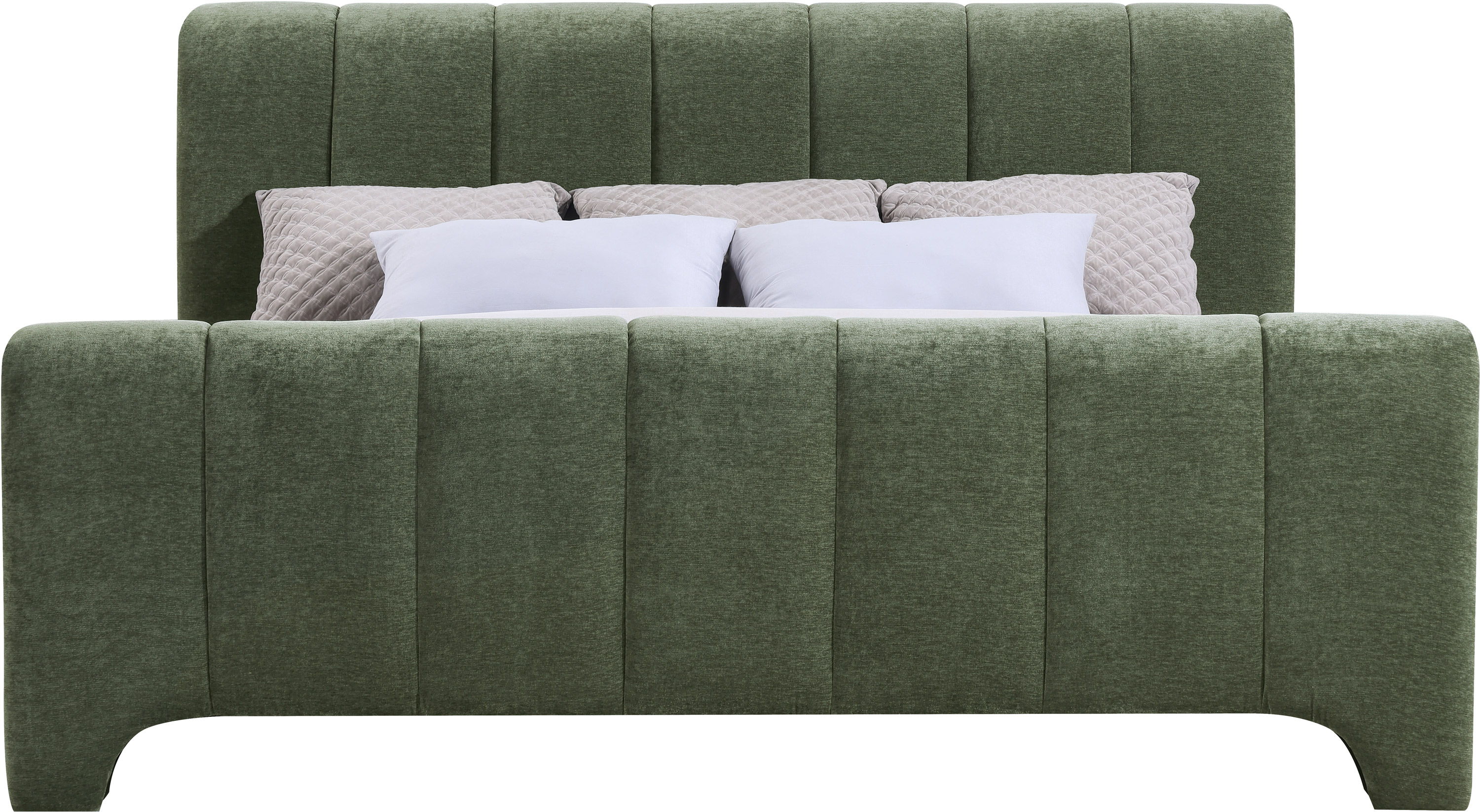 Camila - King Bed - Green