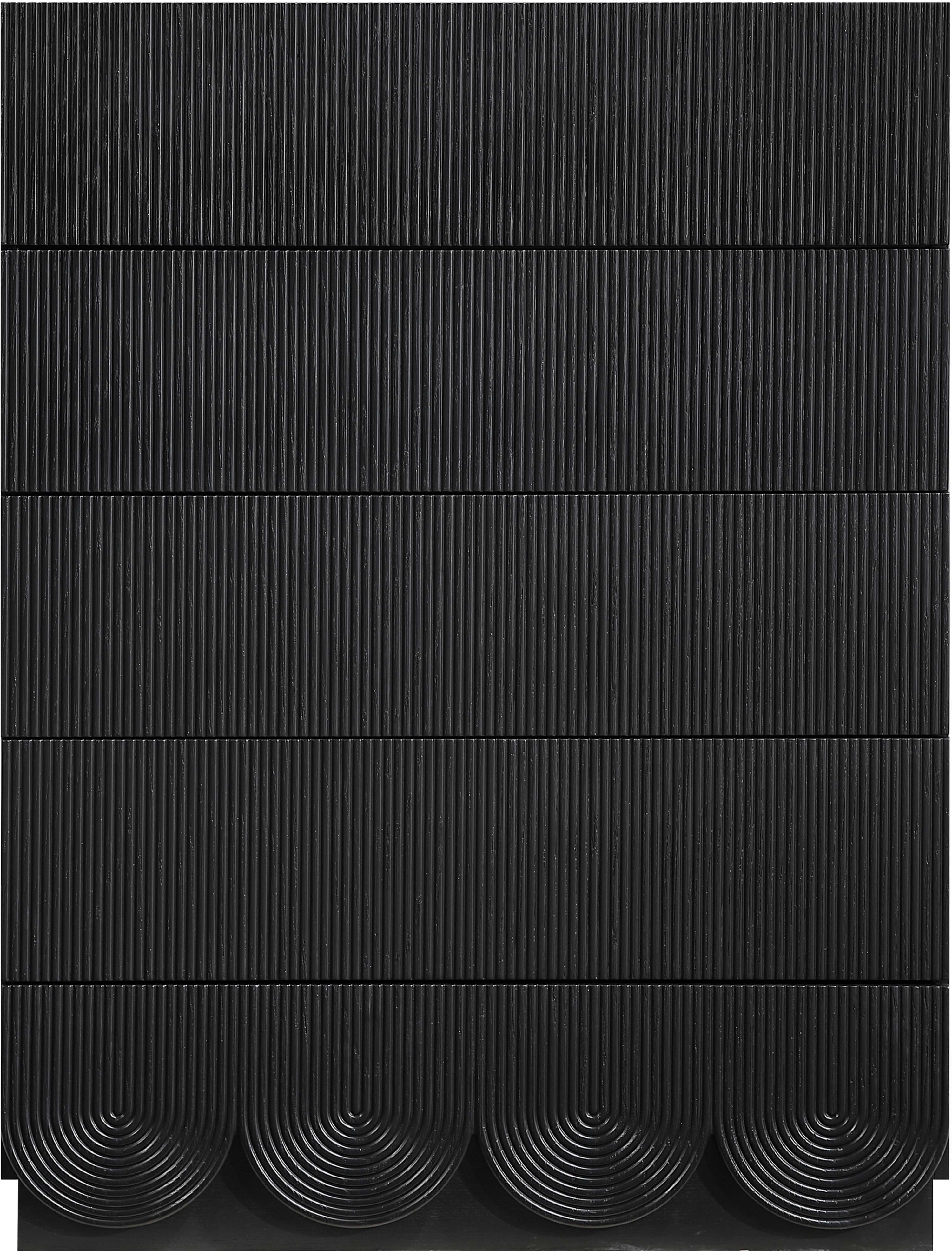 Scallop - Chest - Black