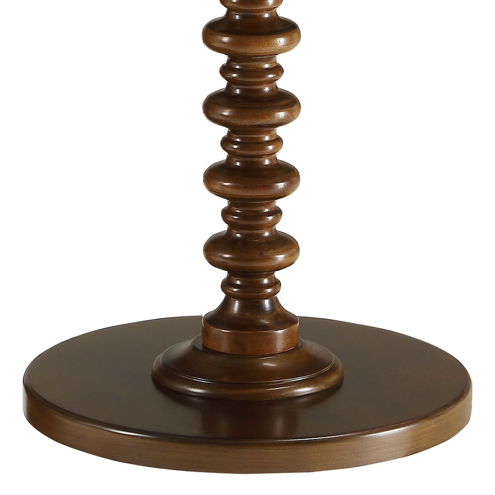 Acton - Accent Table - Walnut, dark brown, view 4