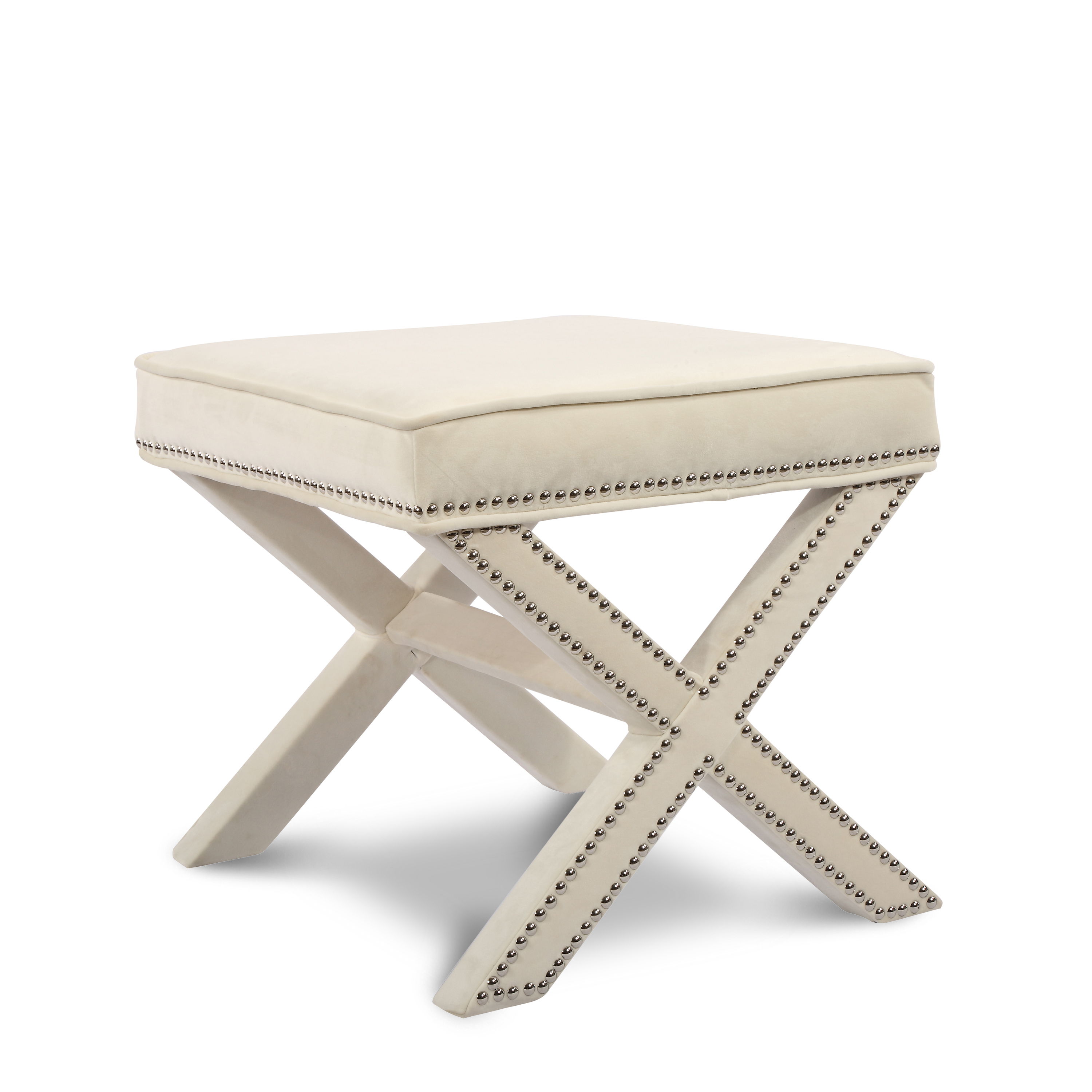 Nixon - Ottoman / Bench - Cream