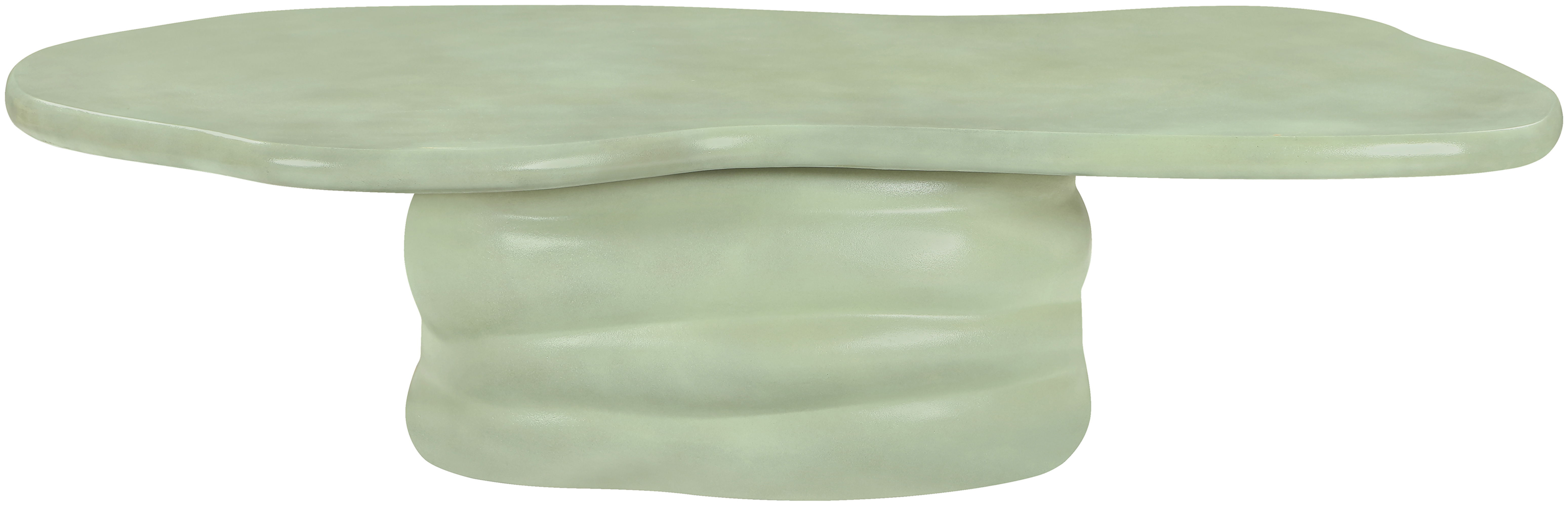 Branna - Concrete Coffee Table - Green