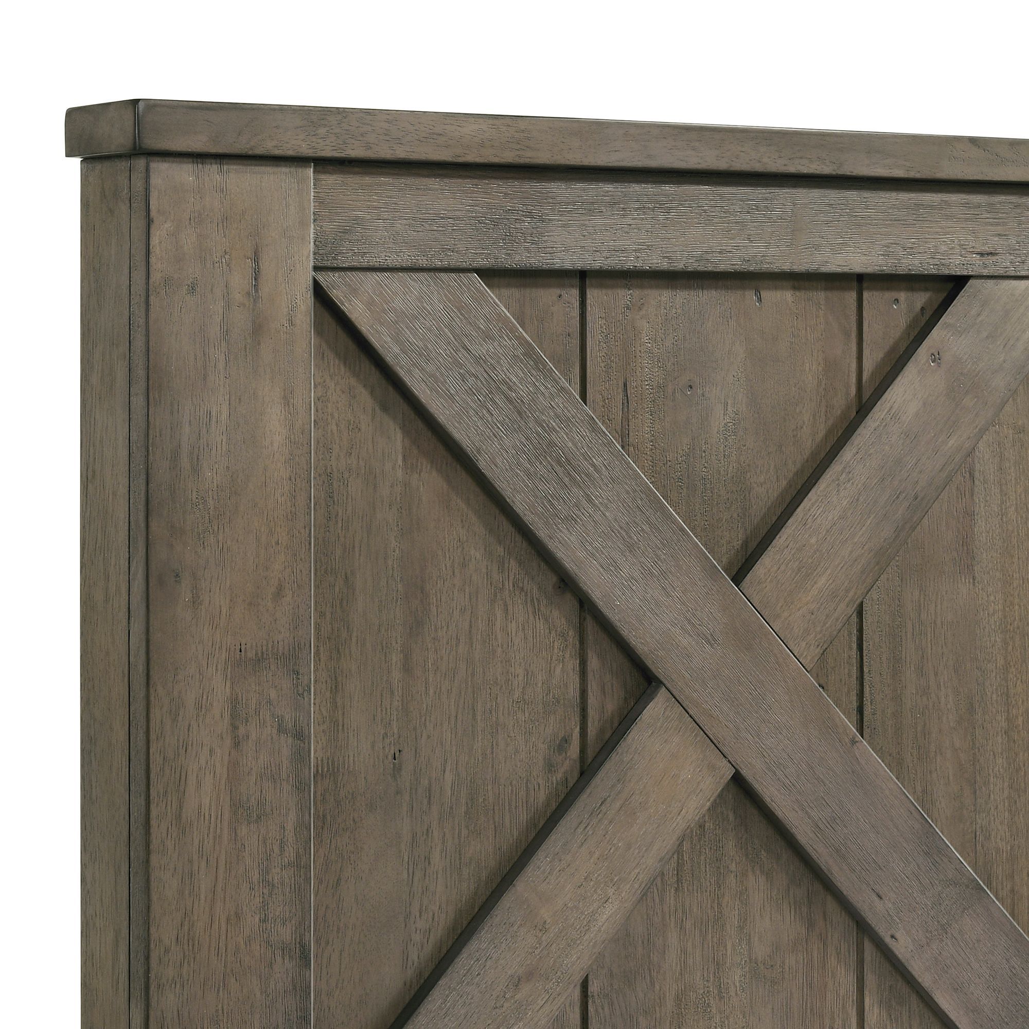 Maverick - Queen Bed - Gray