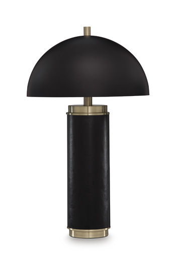 Lemland – Metal Table Lamp – Black / Gold Finish
