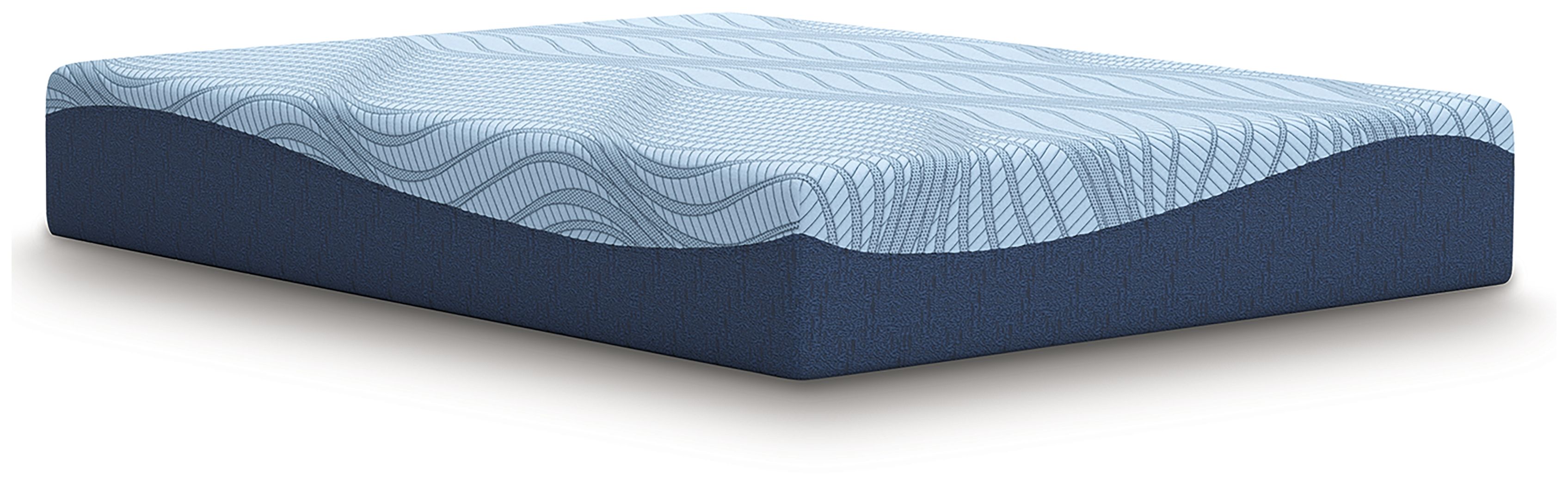 12個　200g Ashley Peak 2.0 12 Memory Foam Full Mattress - White