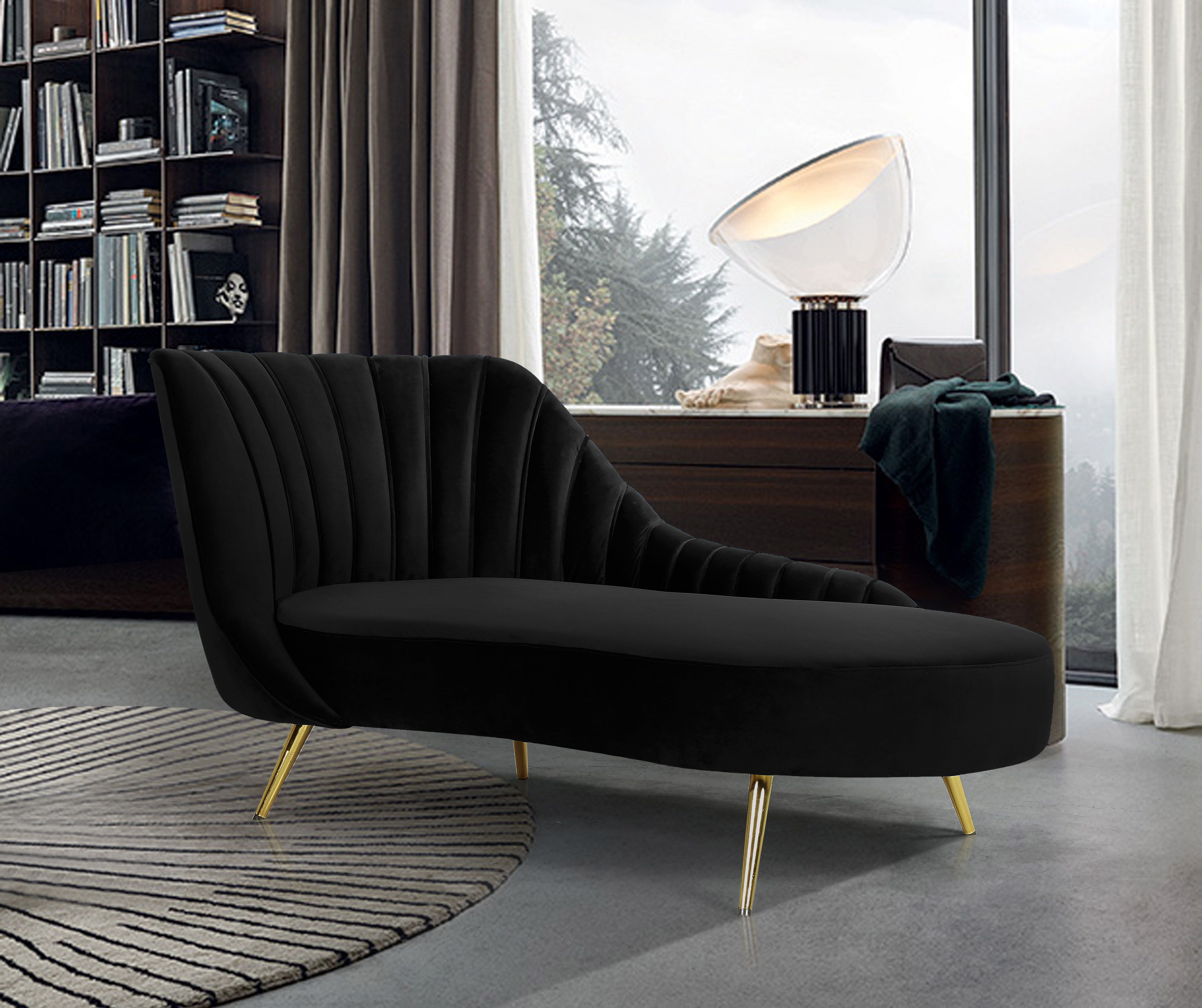 Margo - Chaise - Black