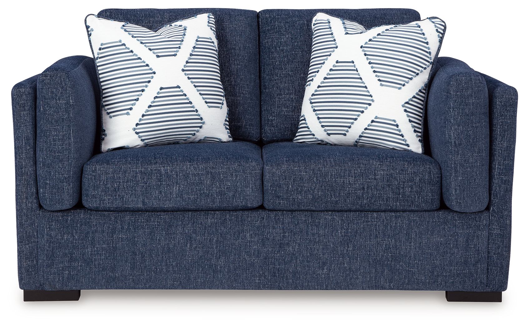 Ashley Furniture Evansley - Loveseat - Navy - Image 3