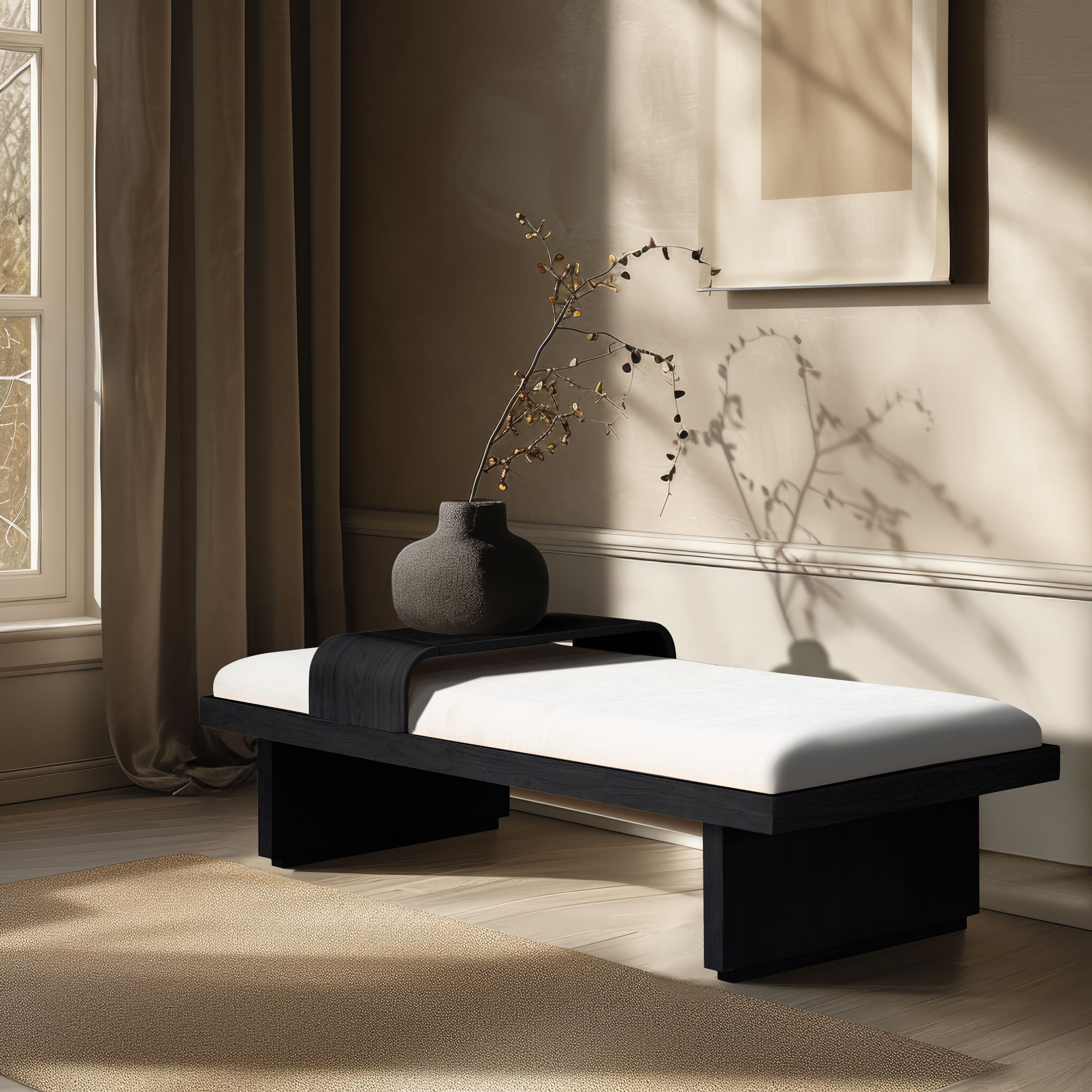 Arlington - Bench - Cream