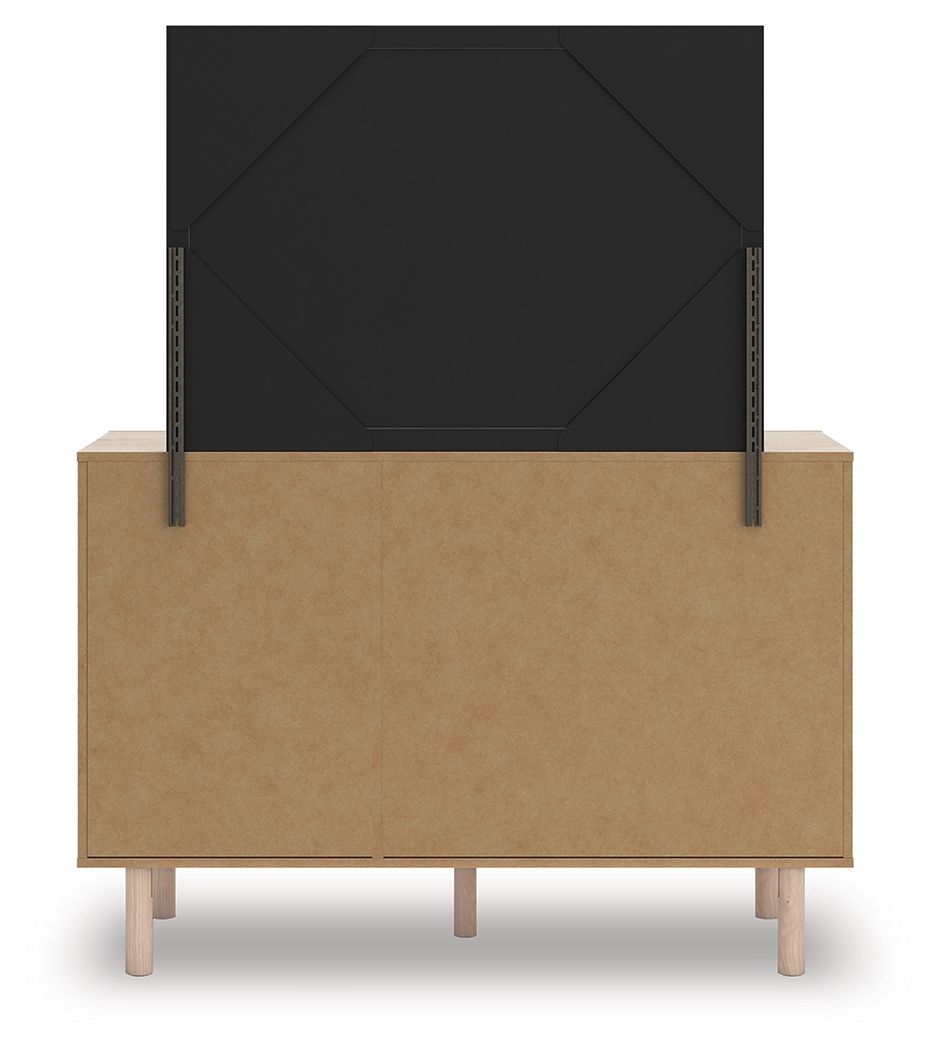Ashley Furniture Arloster - Dresser And Mirror - Tan - Image 7