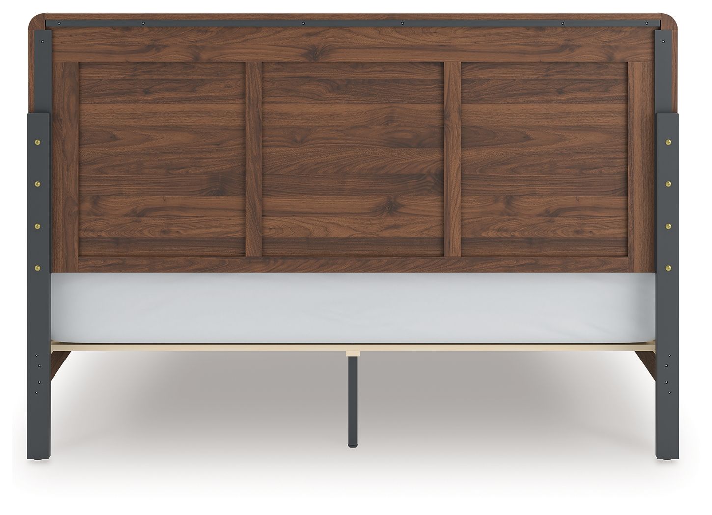 Ashley Furniture Fortlorn - King Panel Bed - Walnut Brown - Image 7