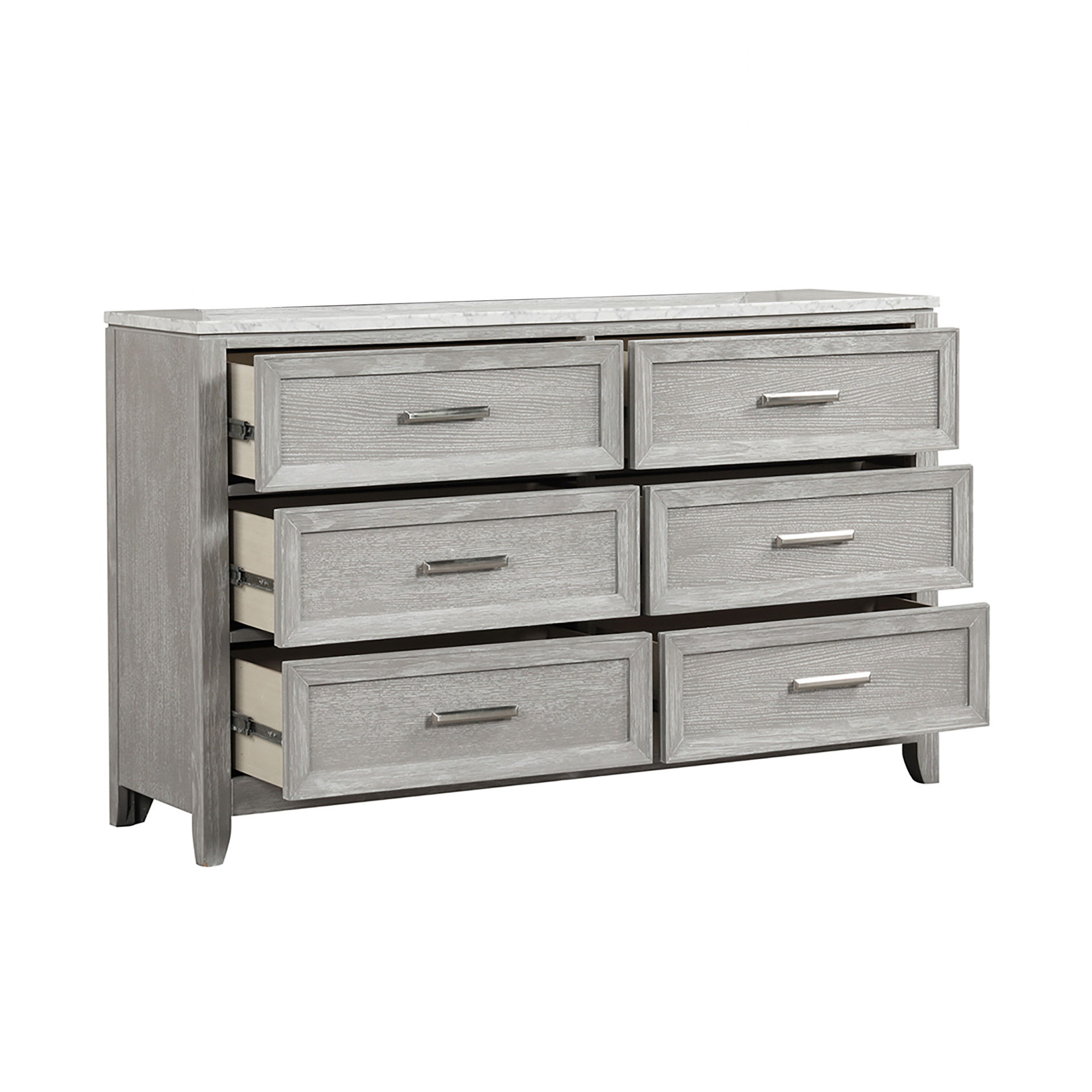 Fiona - Dresser - Mist Gray, light gray, view 4