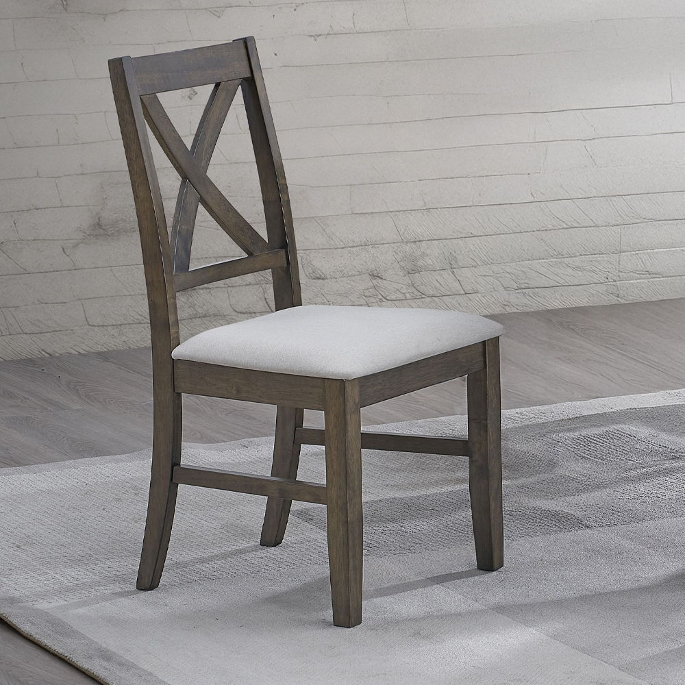 Marit - Side Chair (Set of 2) - Gray, gray