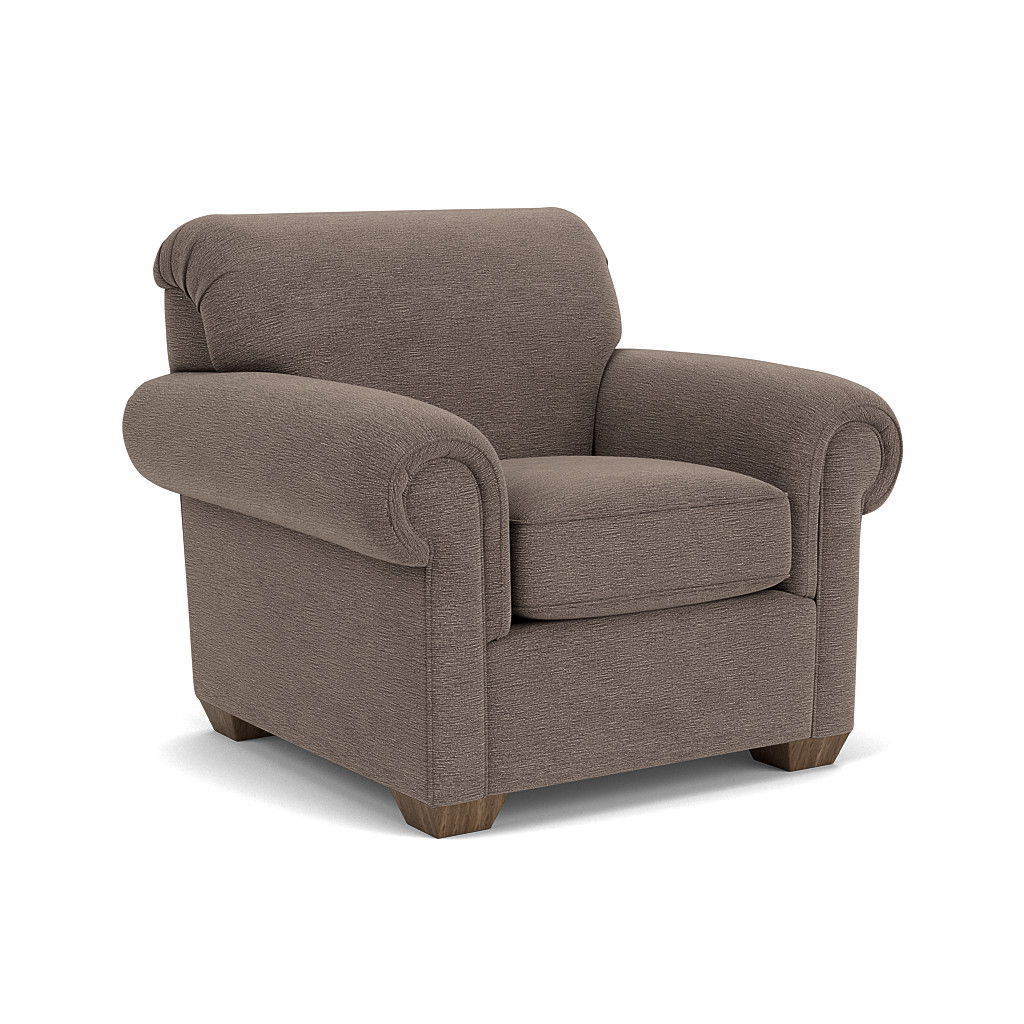 Main Street - Fabric Chair, gray