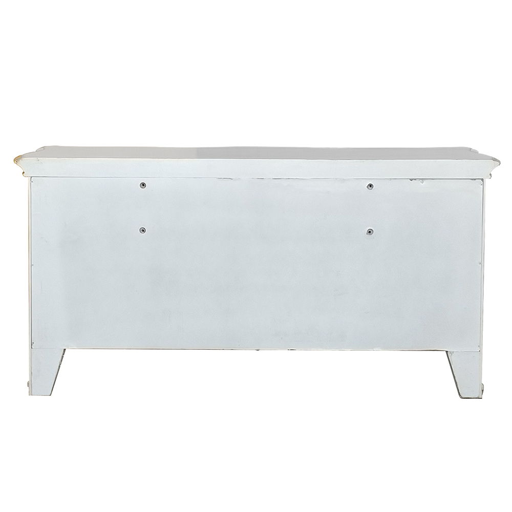 Vendome - Vanity Desk - Antique Pearl, white, view 3