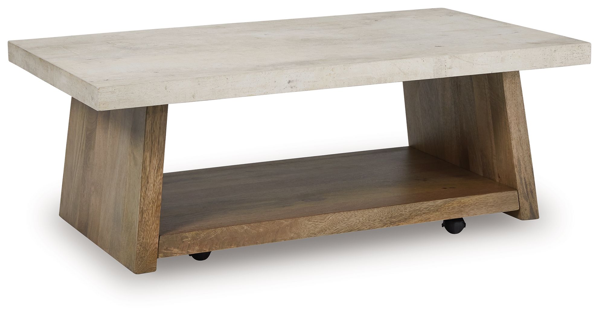 Brendalhouse - Rectangular Cocktail Table - Light Brown