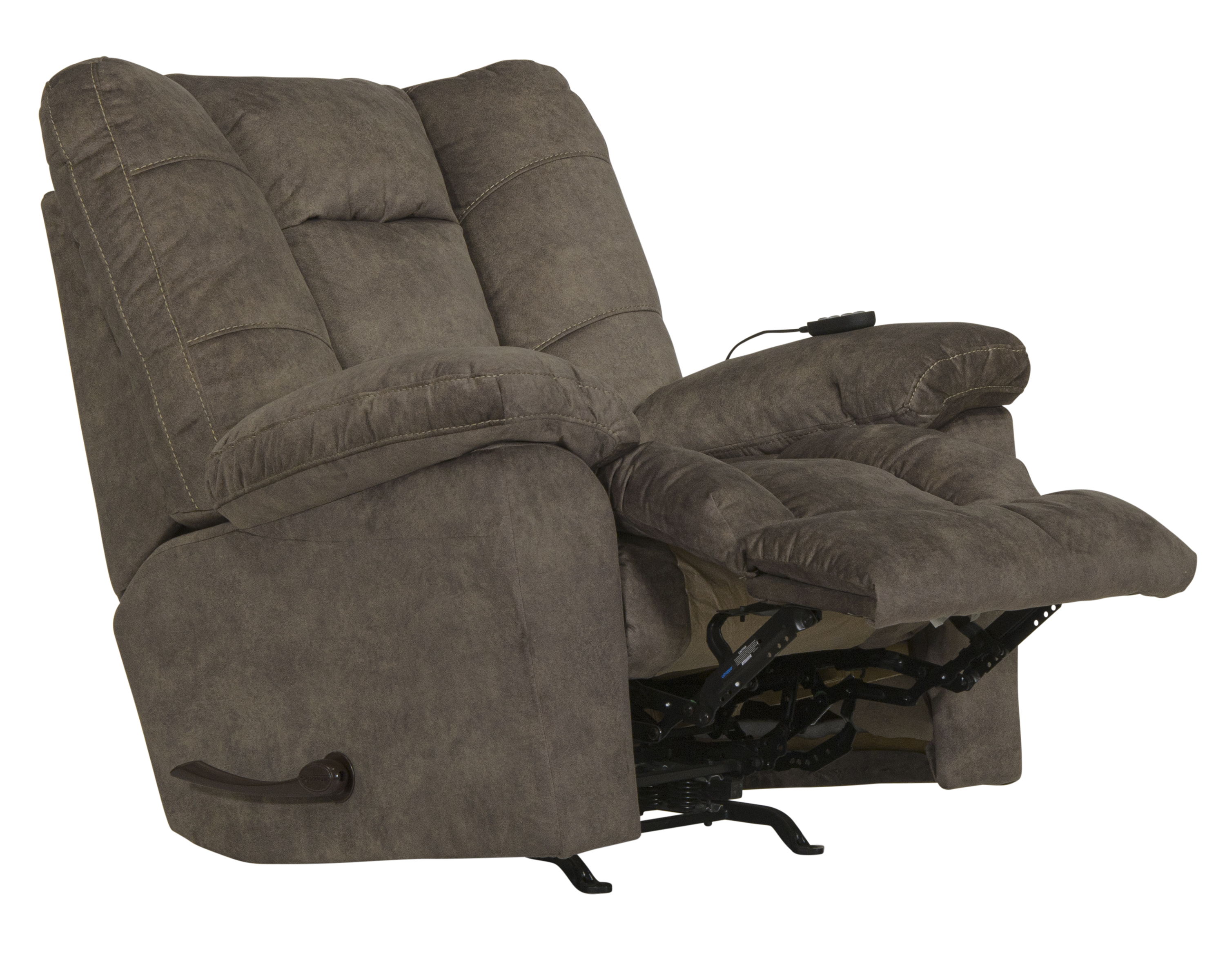 Manfred - Rocker Recliner With Heat & Massage - Buckskin