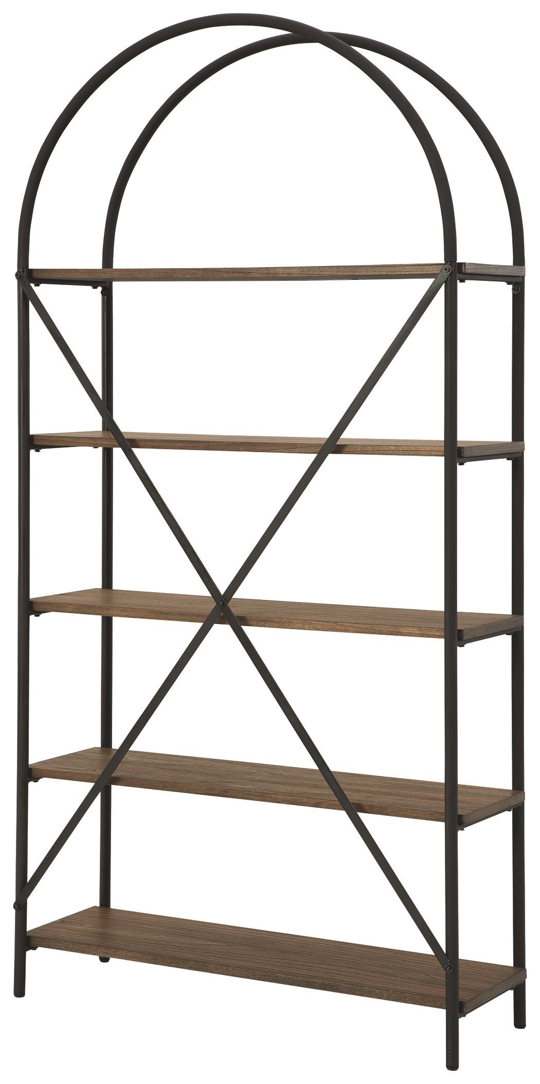 Ashley Furniture Galtbury - Bookcase - Brown / Black - Image 4