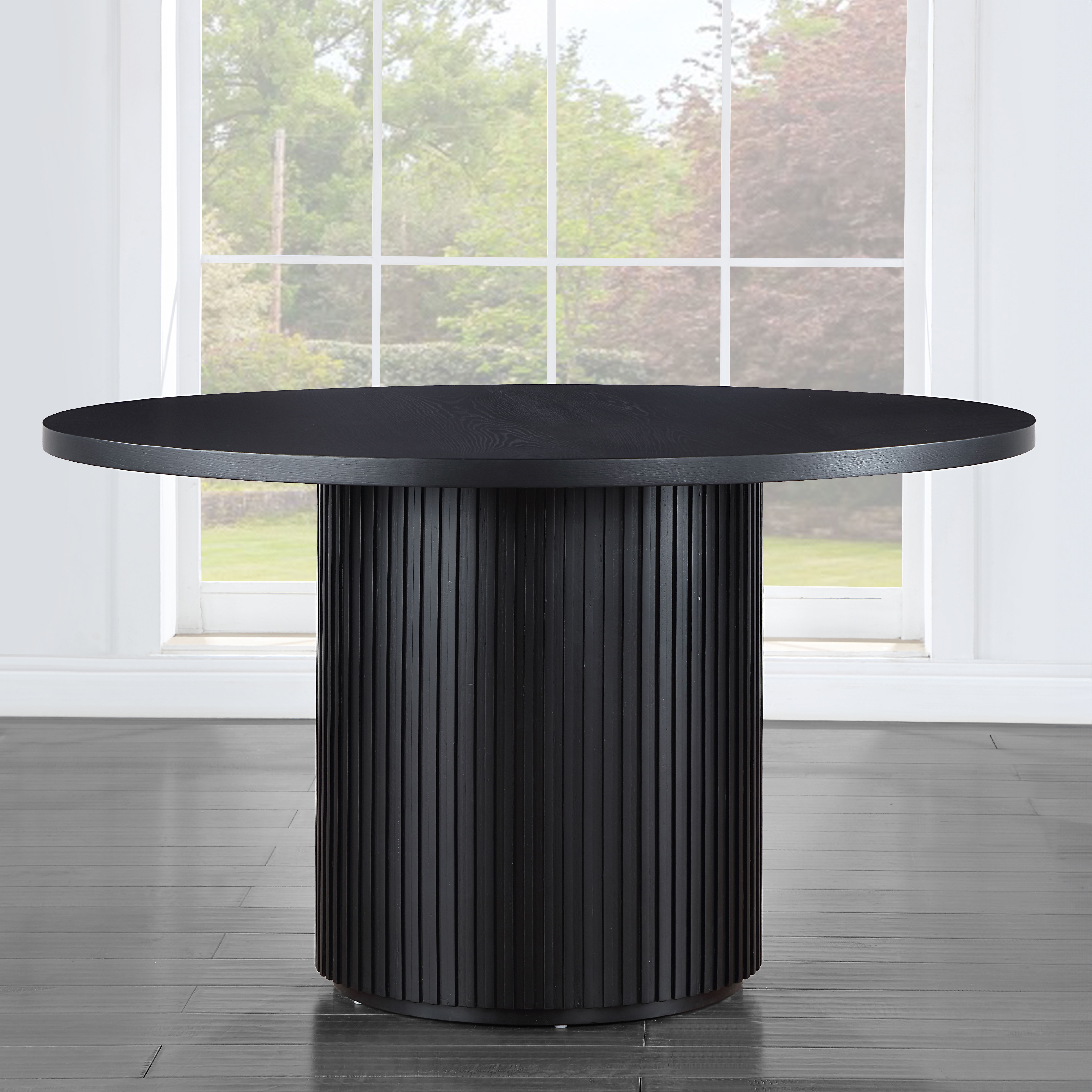 Colvin - Round Dining Table - Black