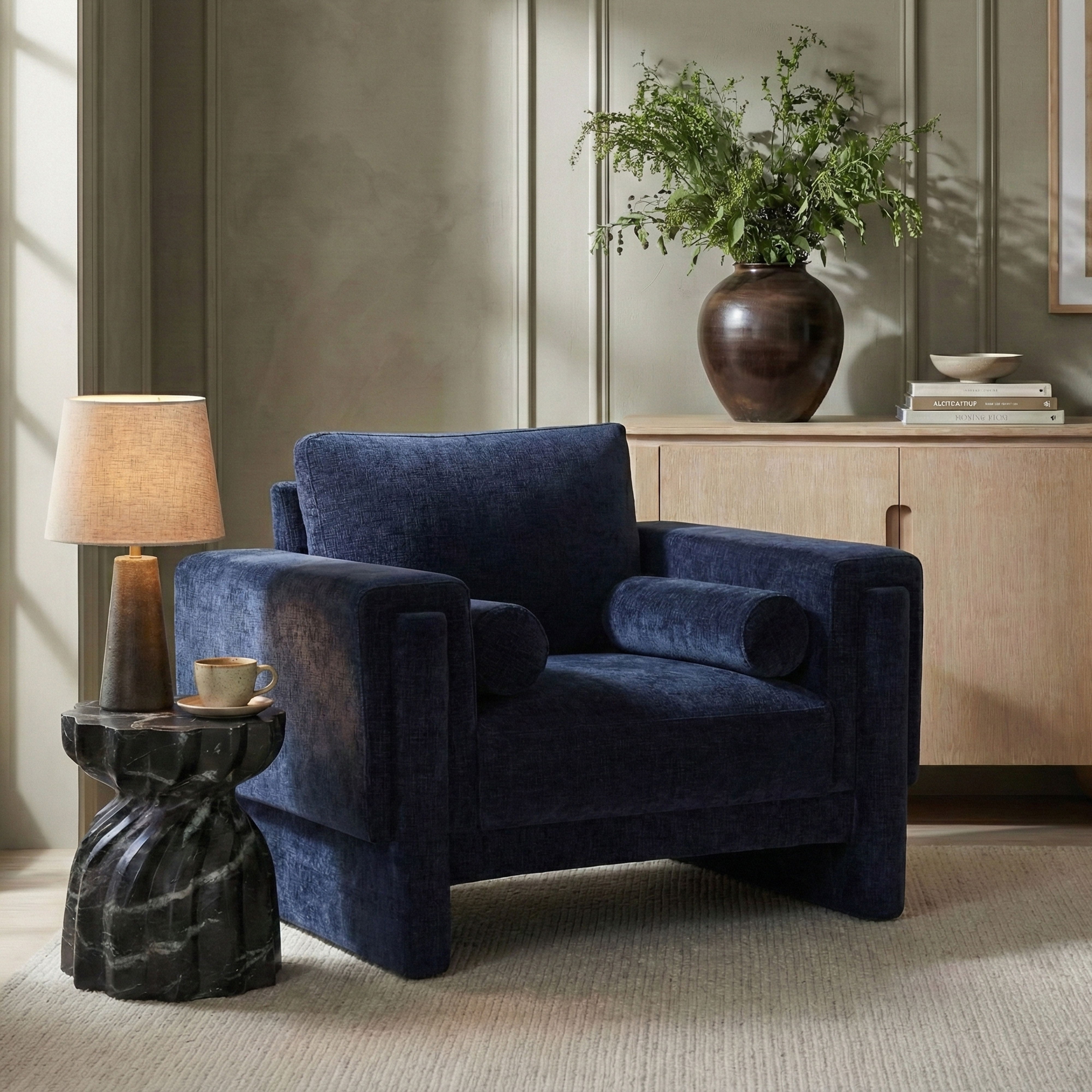 Madeline - Chair - Navy