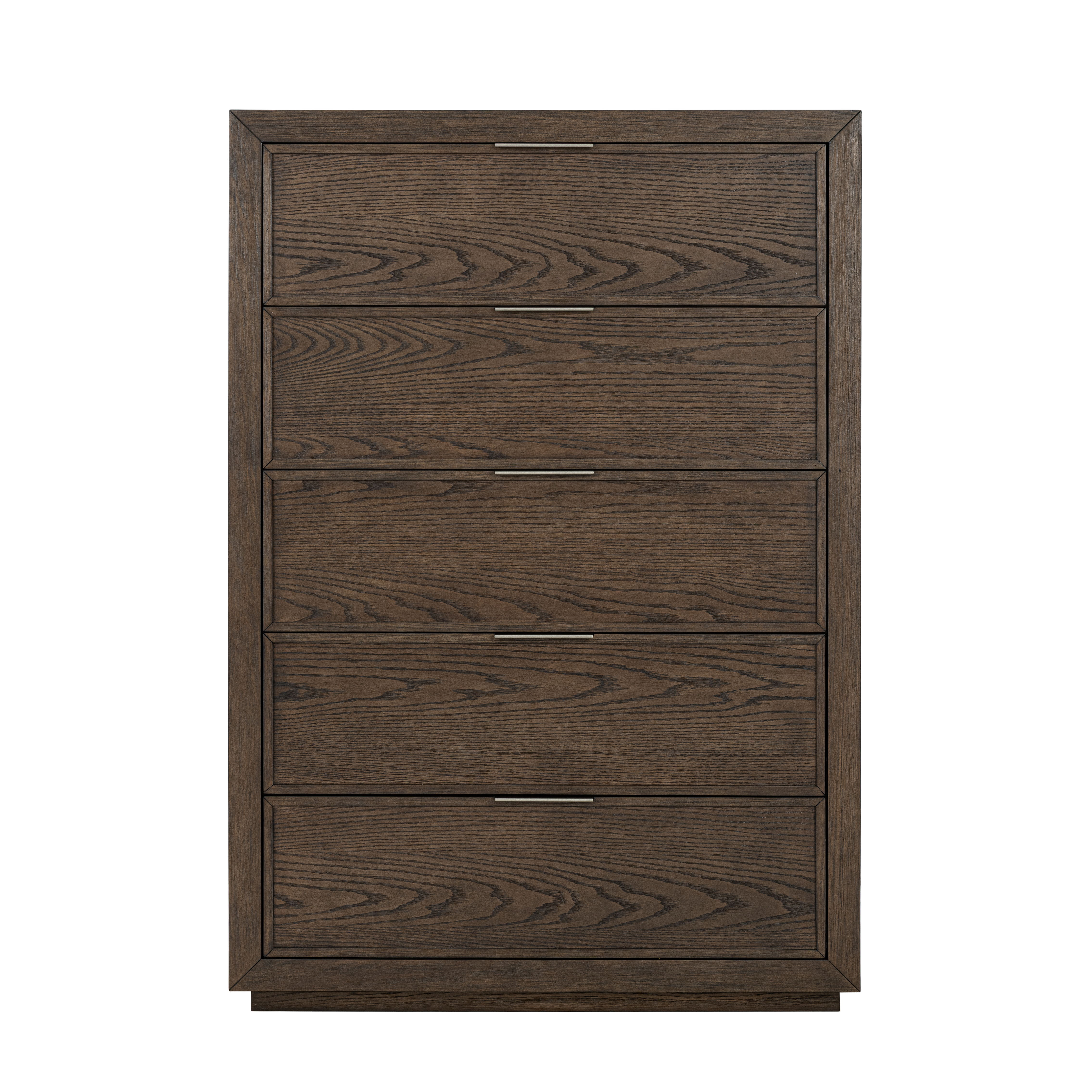 Athens - Drawer Chest - Dark Brown, dark brown, view 2