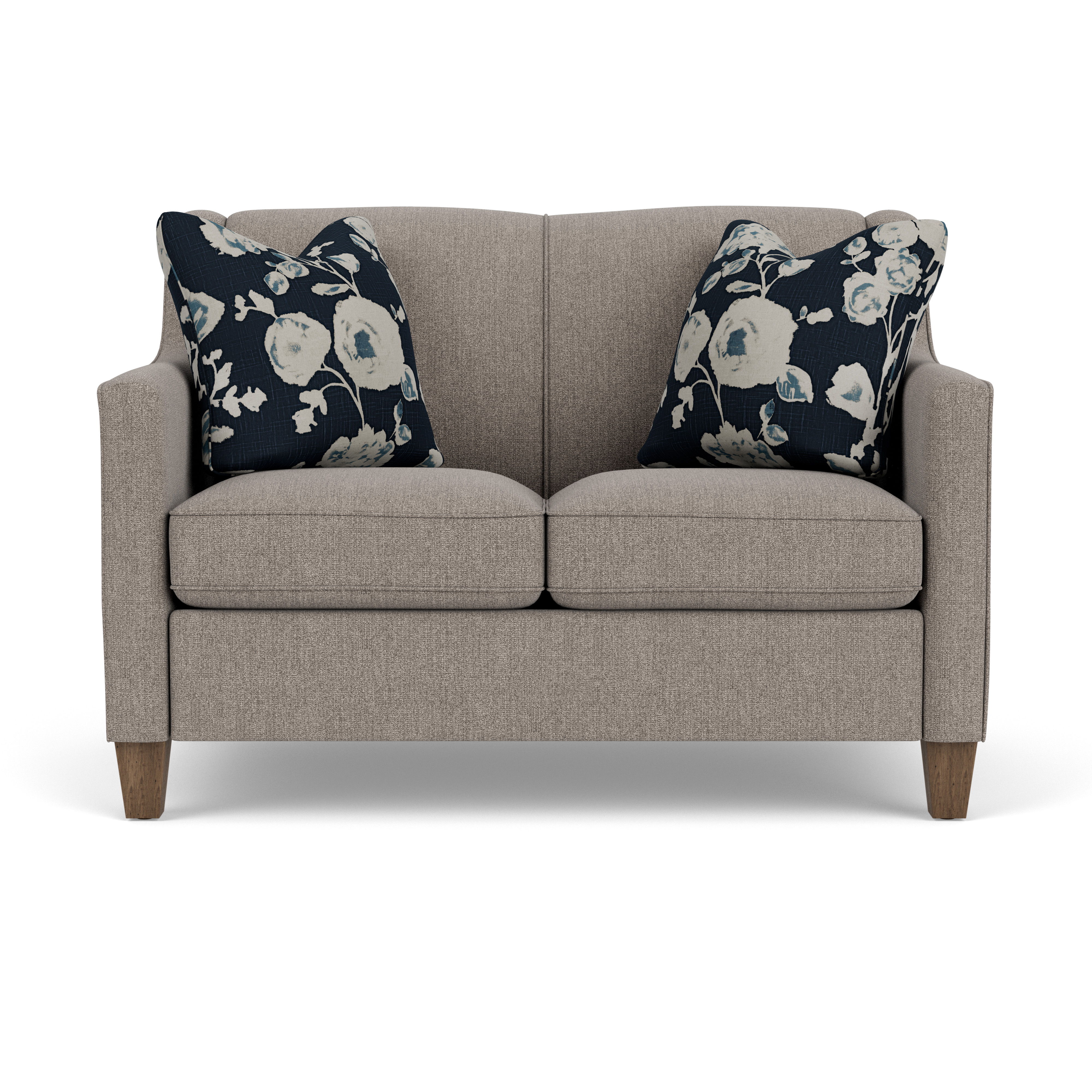 Holly - Fabric Loveseat, beige, view 3