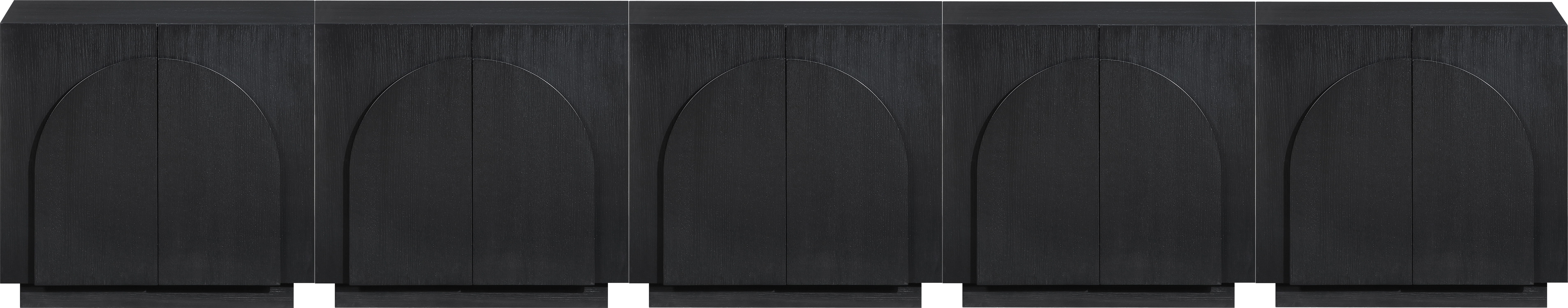 Navona - 5 Piece Sideboard / Buffet - Black